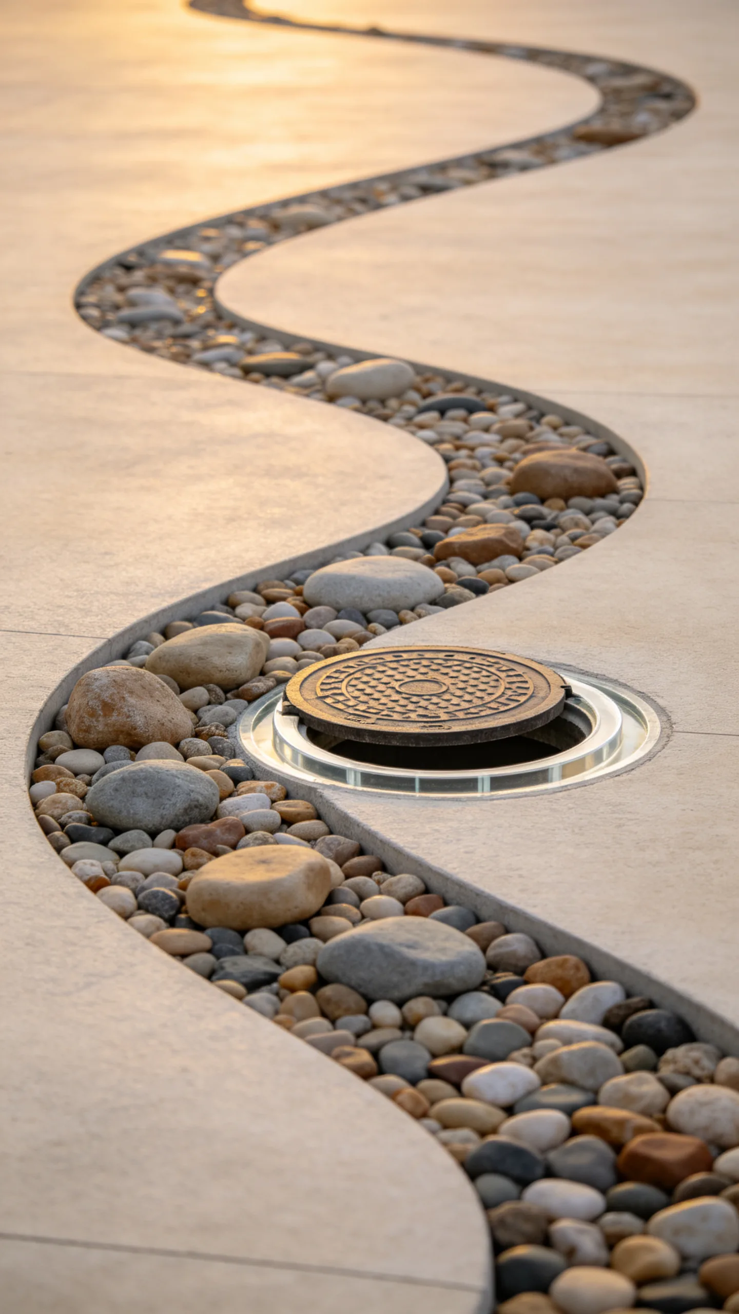 15. Dry Creek Accent Beside the Cover