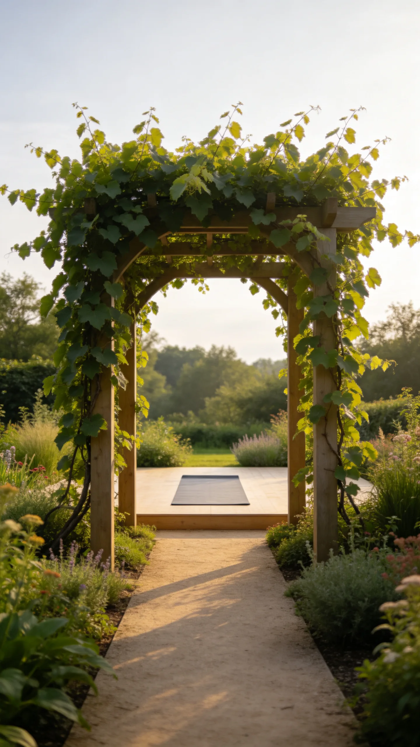 15. Grow a Green Canopy over an Arbor