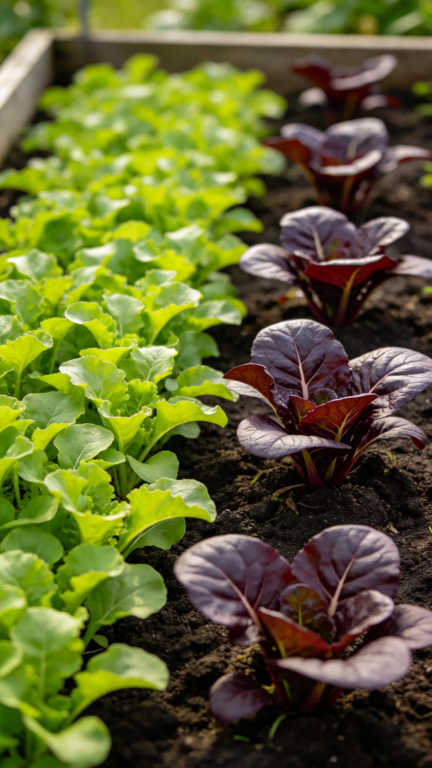 17. Mustard Greens in a Quick-Harvest Patch