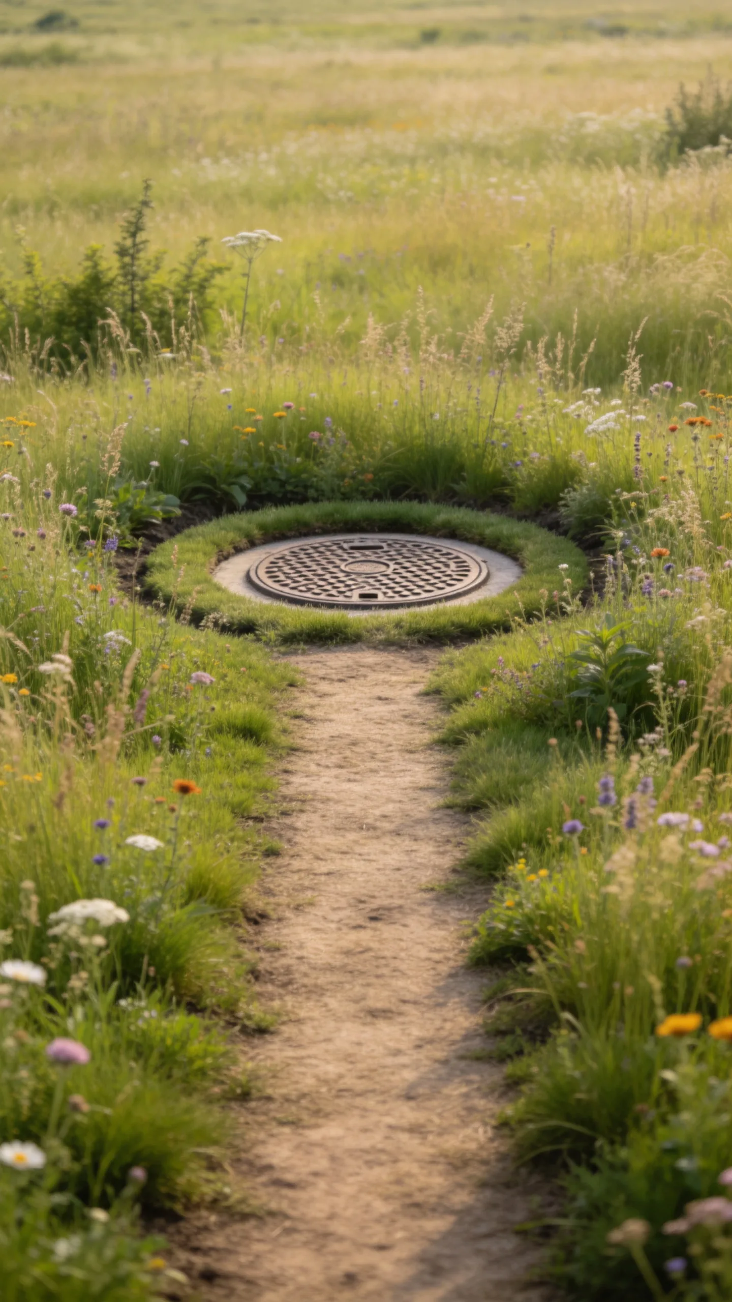 19. Meadow-Style Planting With a Mown Access Path