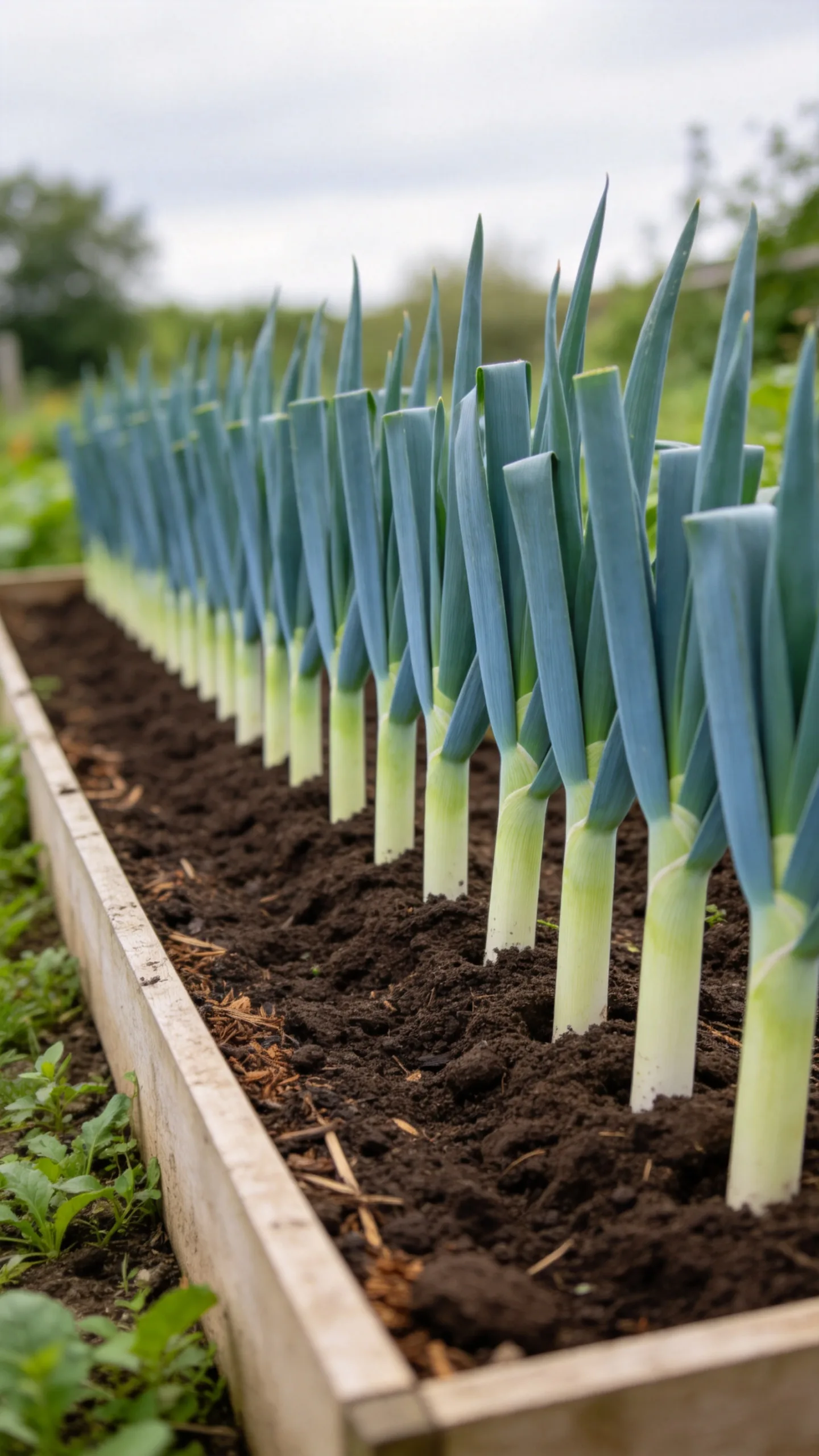 20. Leeks in Deep, Loose Soil