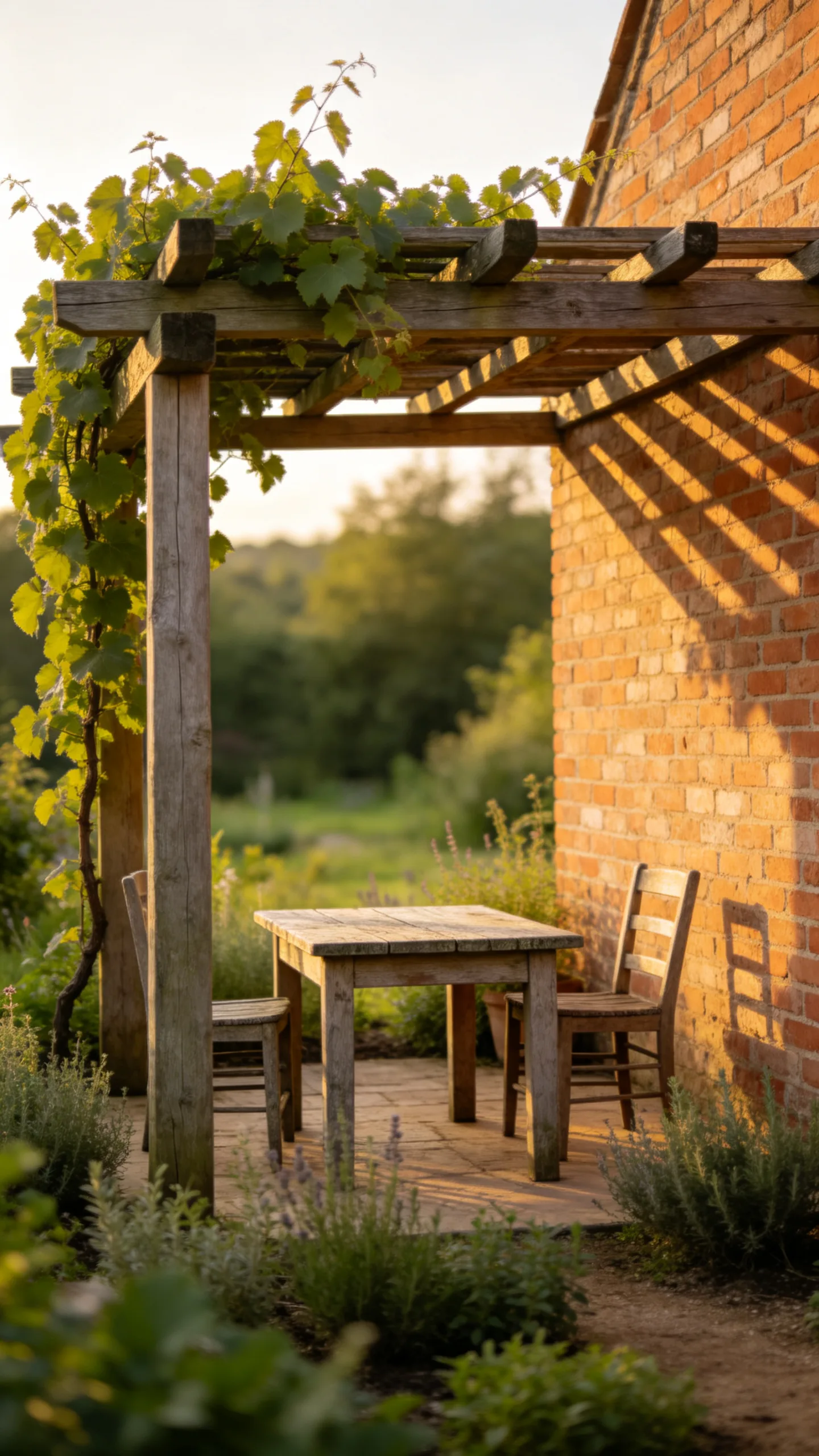 20. Install a Simple Wooden Pergola