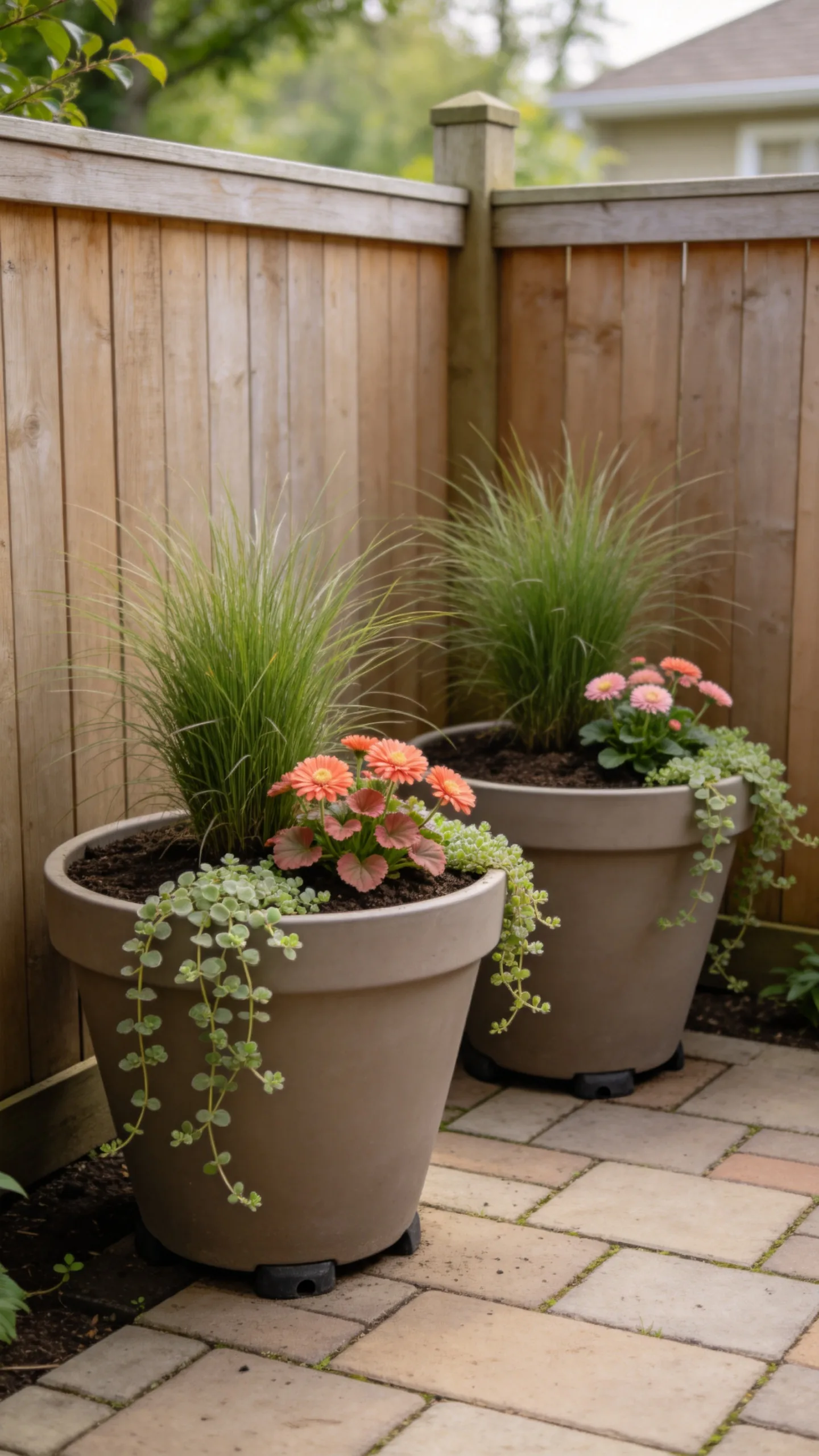 21. Use Containers for Flexible Perennial Color