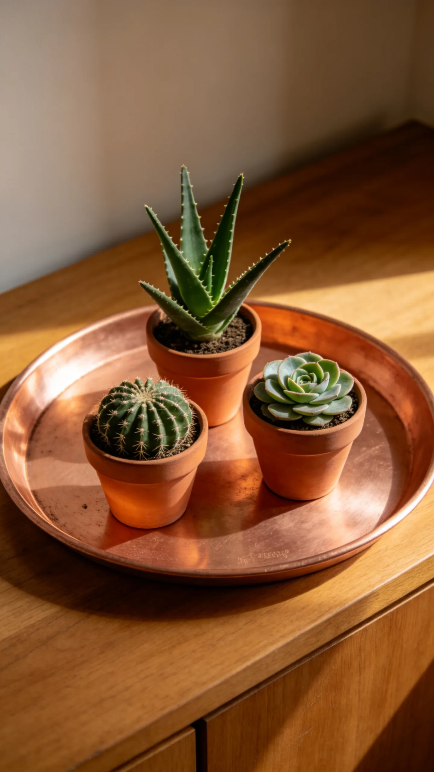 15. Copper Tray Pot Collection