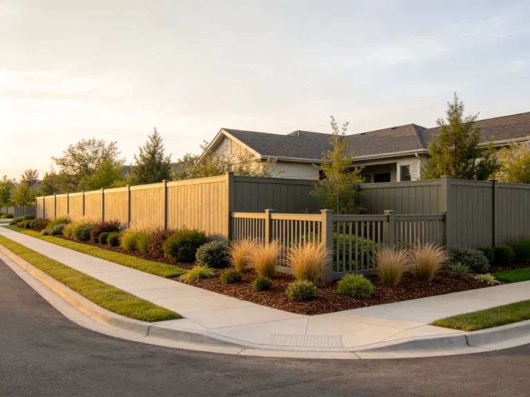 15 Corner Lot Fence Ideas for Privacy and Curb Appeal