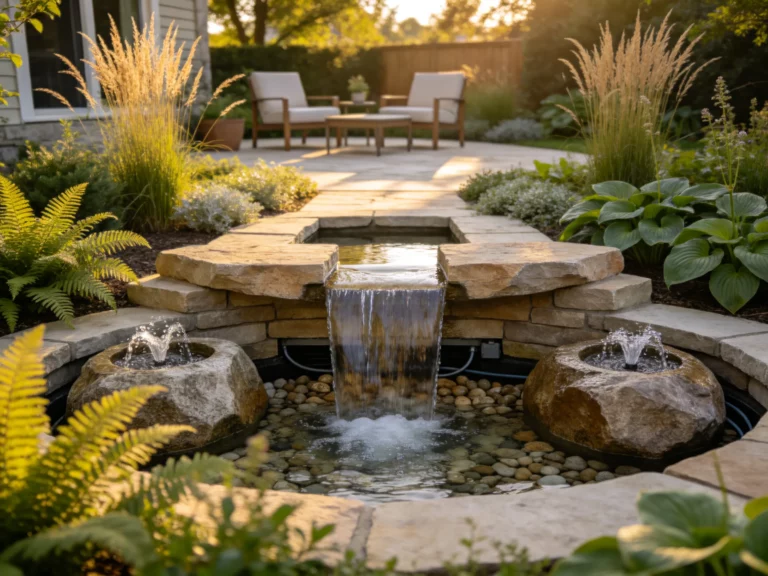 10 DIY Garden Waterfall Ideas for a Backyard Makeover
