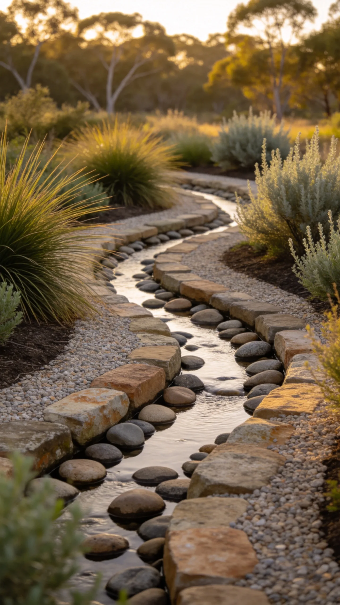 6. Design a Dry Creek Bed for Drainage