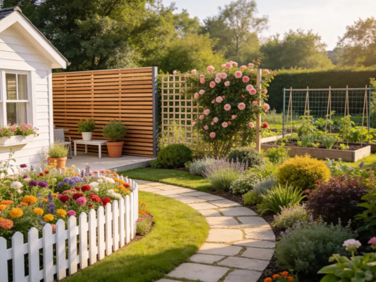 22 Garden Fence Ideas for Beautiful Outdoor Spaces