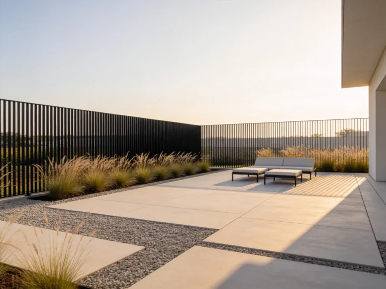 21 Metal Privacy Fence Ideas for a Sleek Modern Backyard