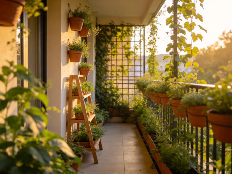 15 Vertical Balcony Garden Ideas That Save Floor Space Beautifully