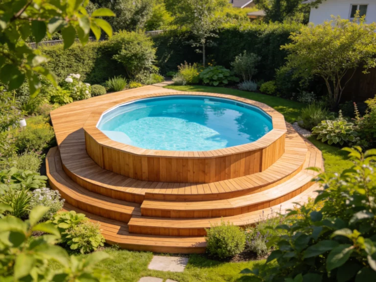 15 Above Ground Pool Deck Ideas to Transform Your Backyard Oasis