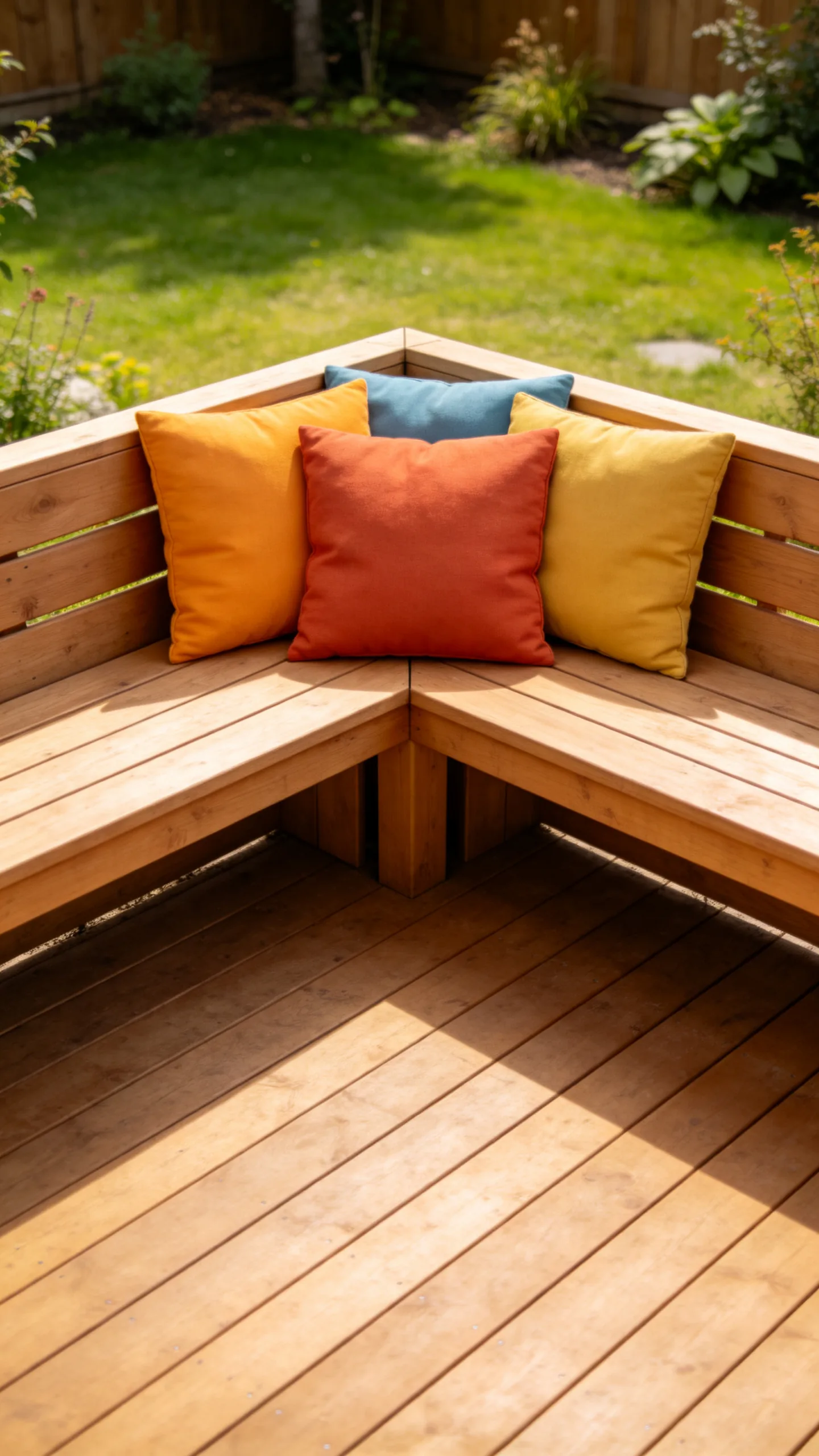 1. Corner Built-In Seating
