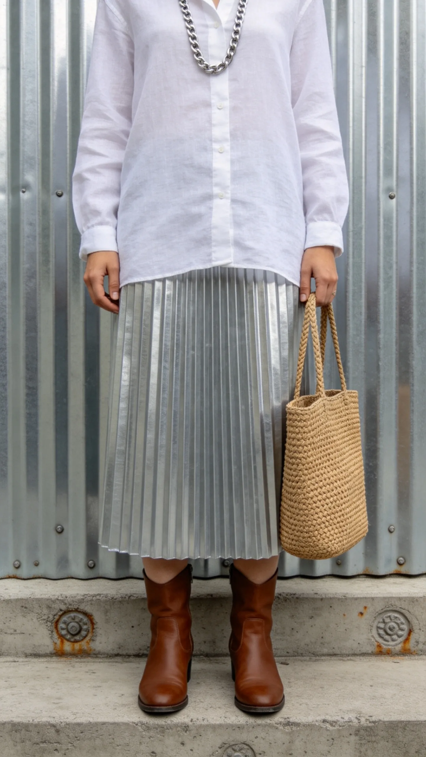 4. Corrugated Galvanized Metal Sheets
