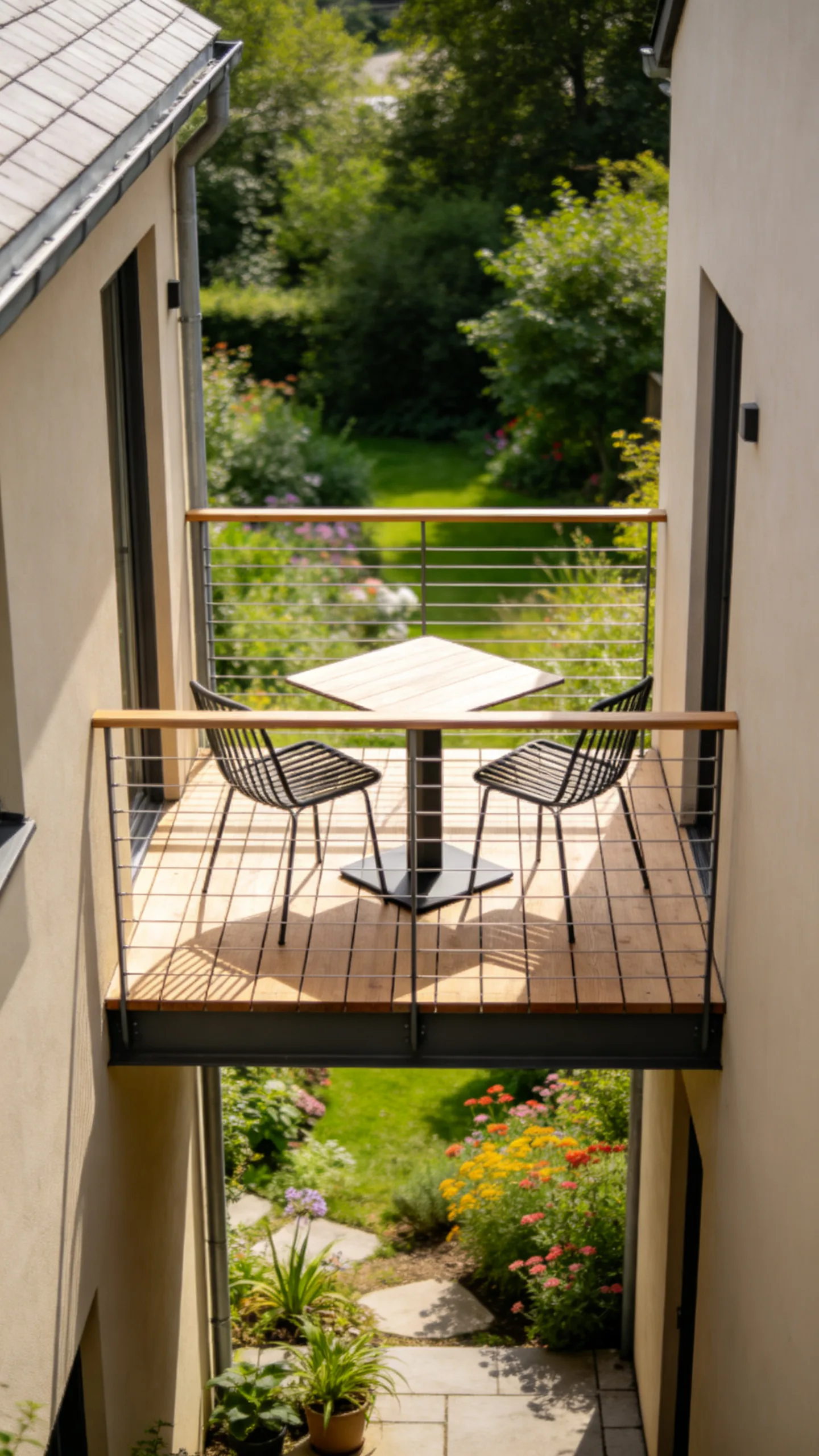 6. Small Space Balcony-Style Walkouts