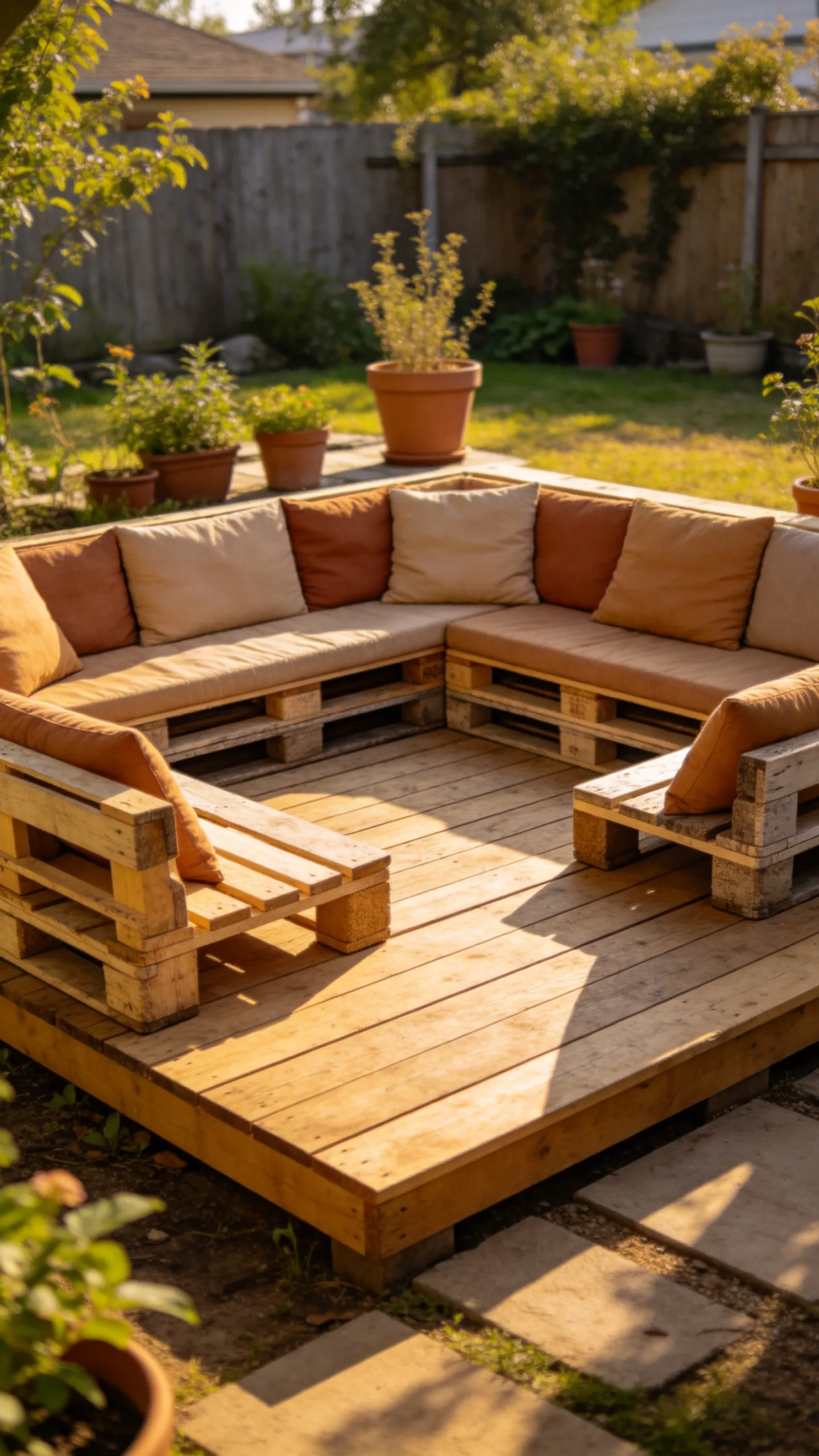 8. Budget-Friendly Pallet and Reclaimed Wood Additions
