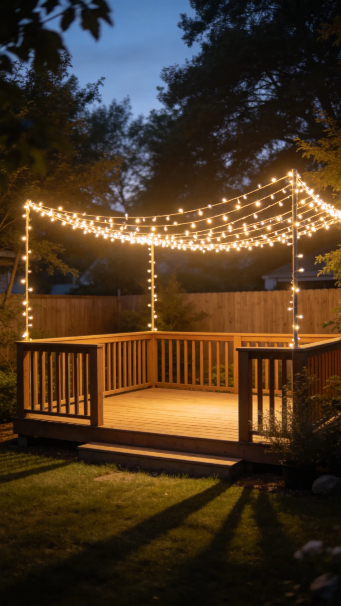 8. Overhead String Lighting