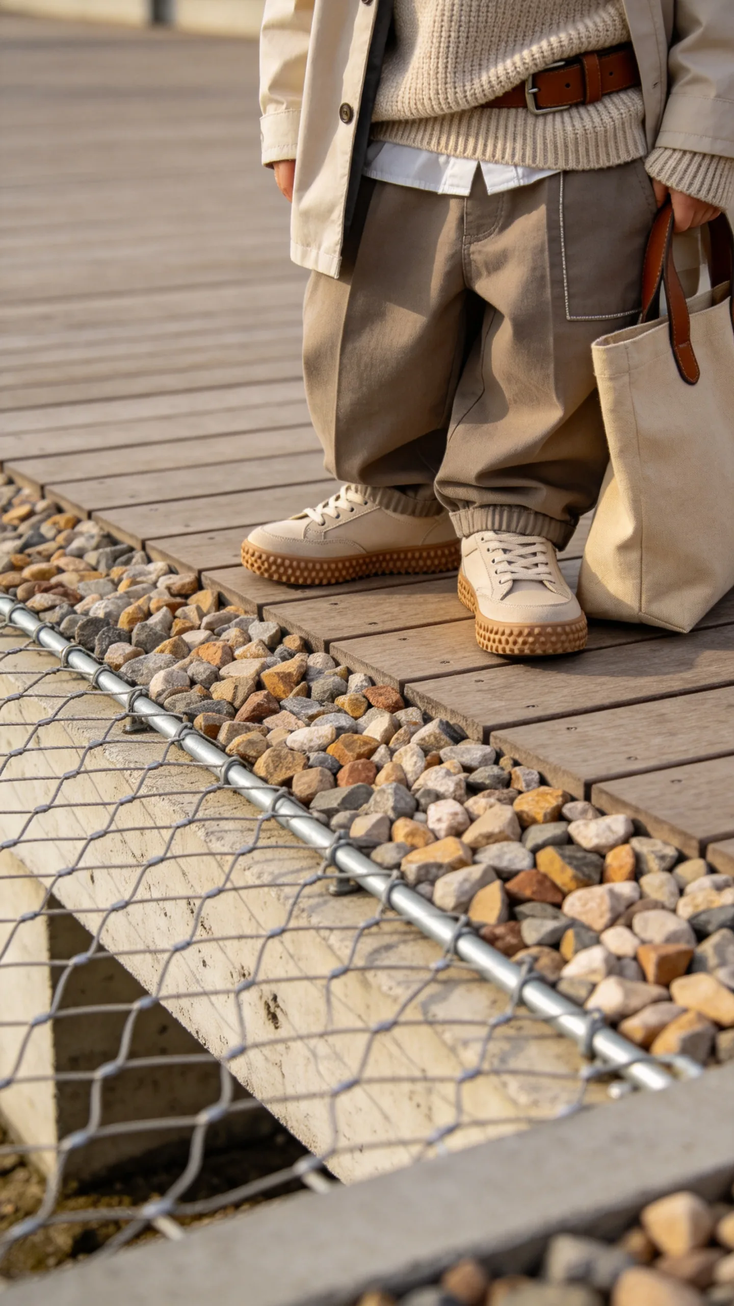 8. Hardware Cloth with Gravel Border