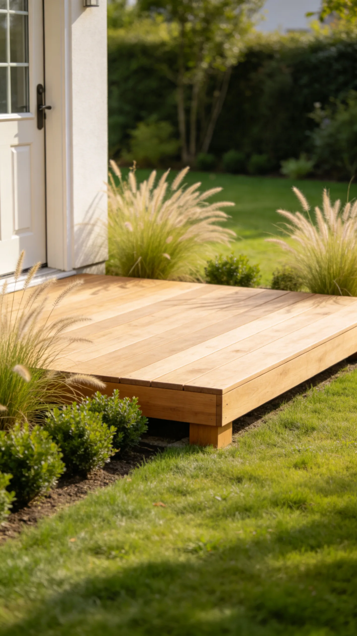 9. Ground-Level Floating Deck Platforms