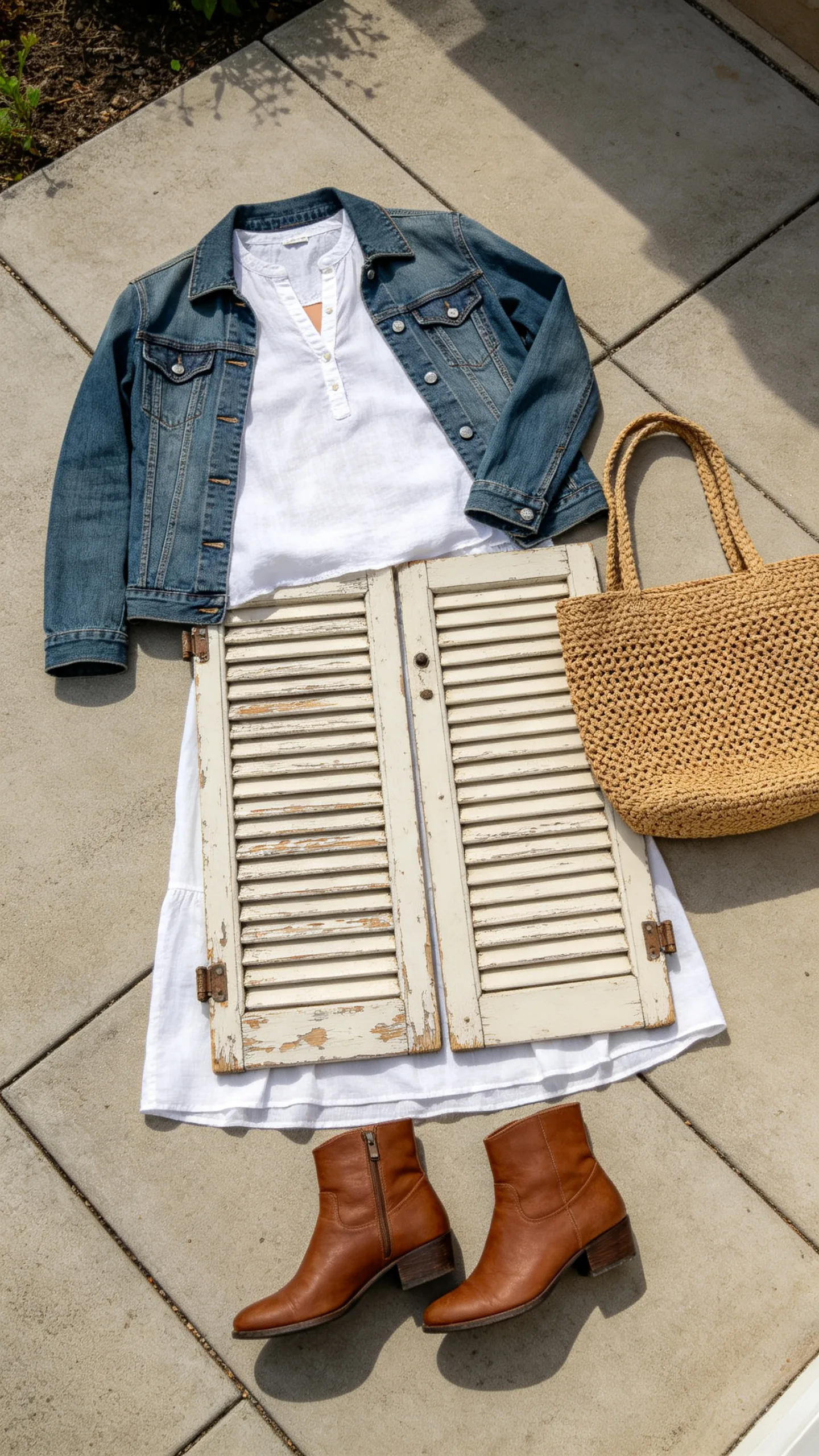 9. Upcycled Louvered Window Shutters