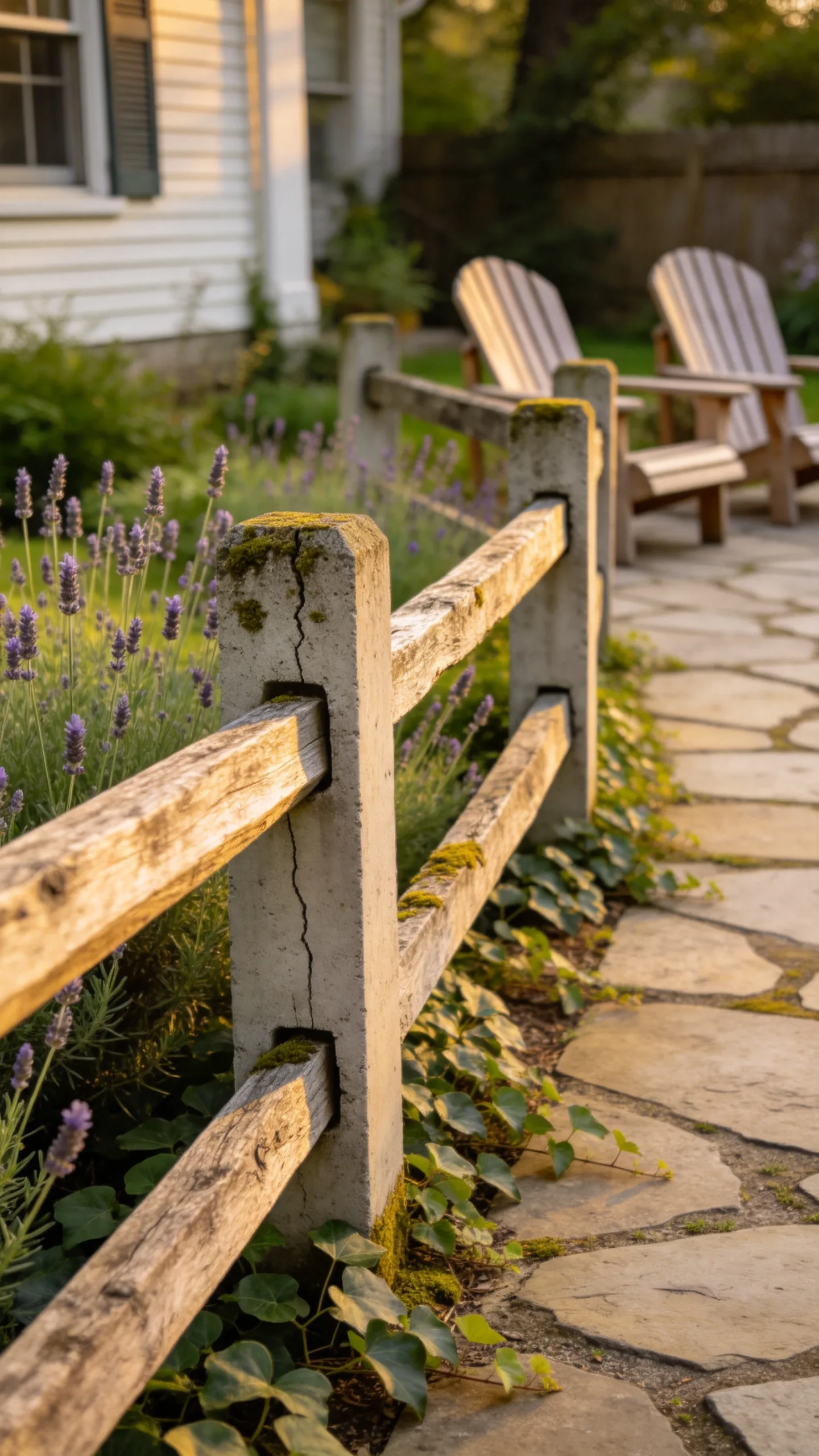 11. Split Rail Rustic Border