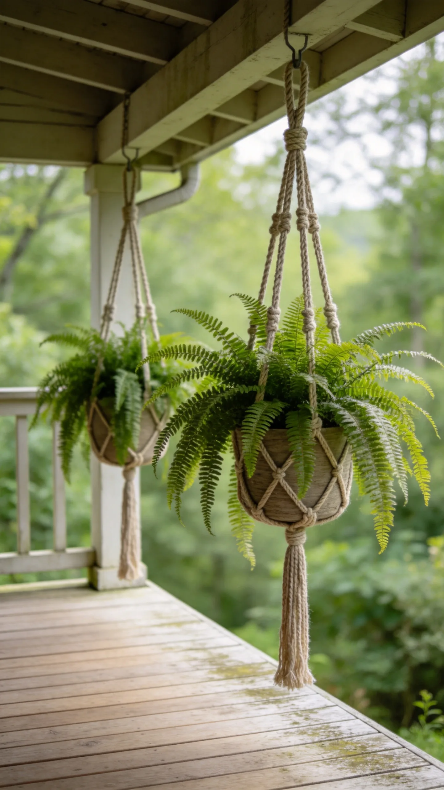 12. Hanging Baskets and Macrame Planters