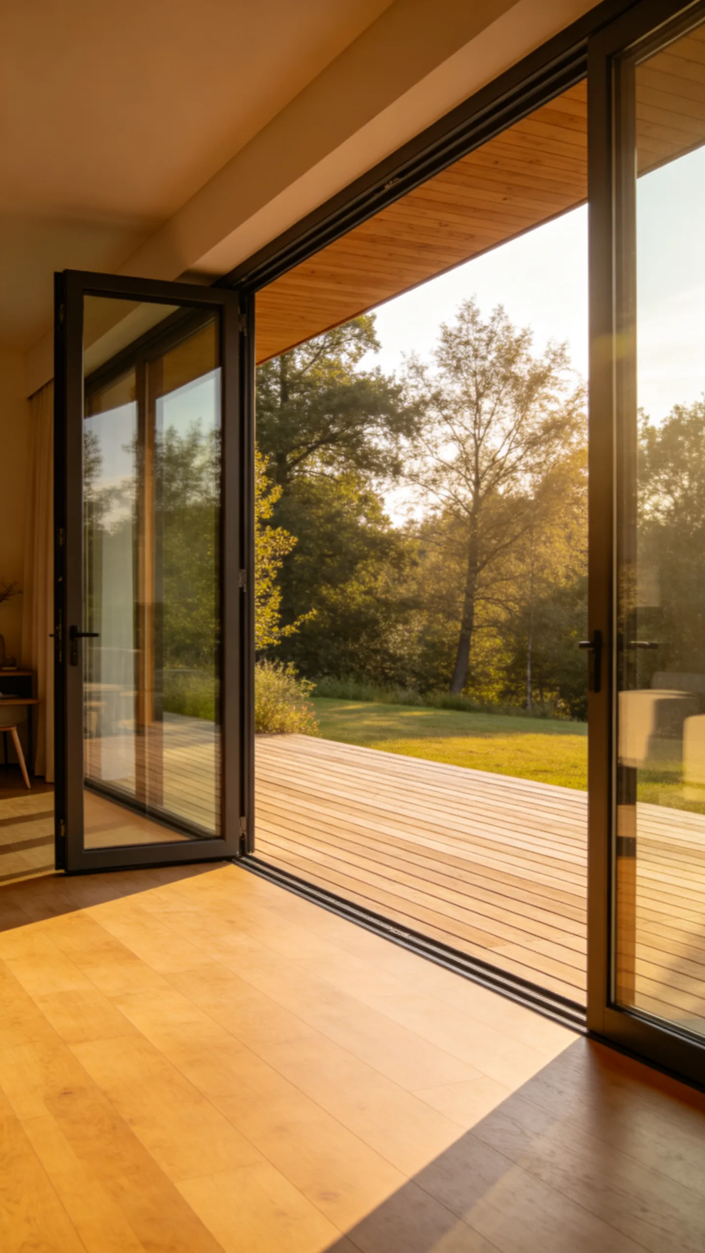 15. Seamless Indoor-Outdoor Deck Transitions
