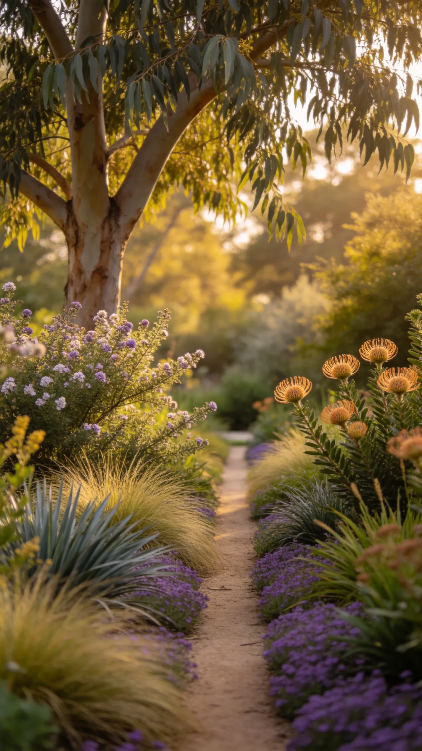25. Arrange a Layered Bushland Garden