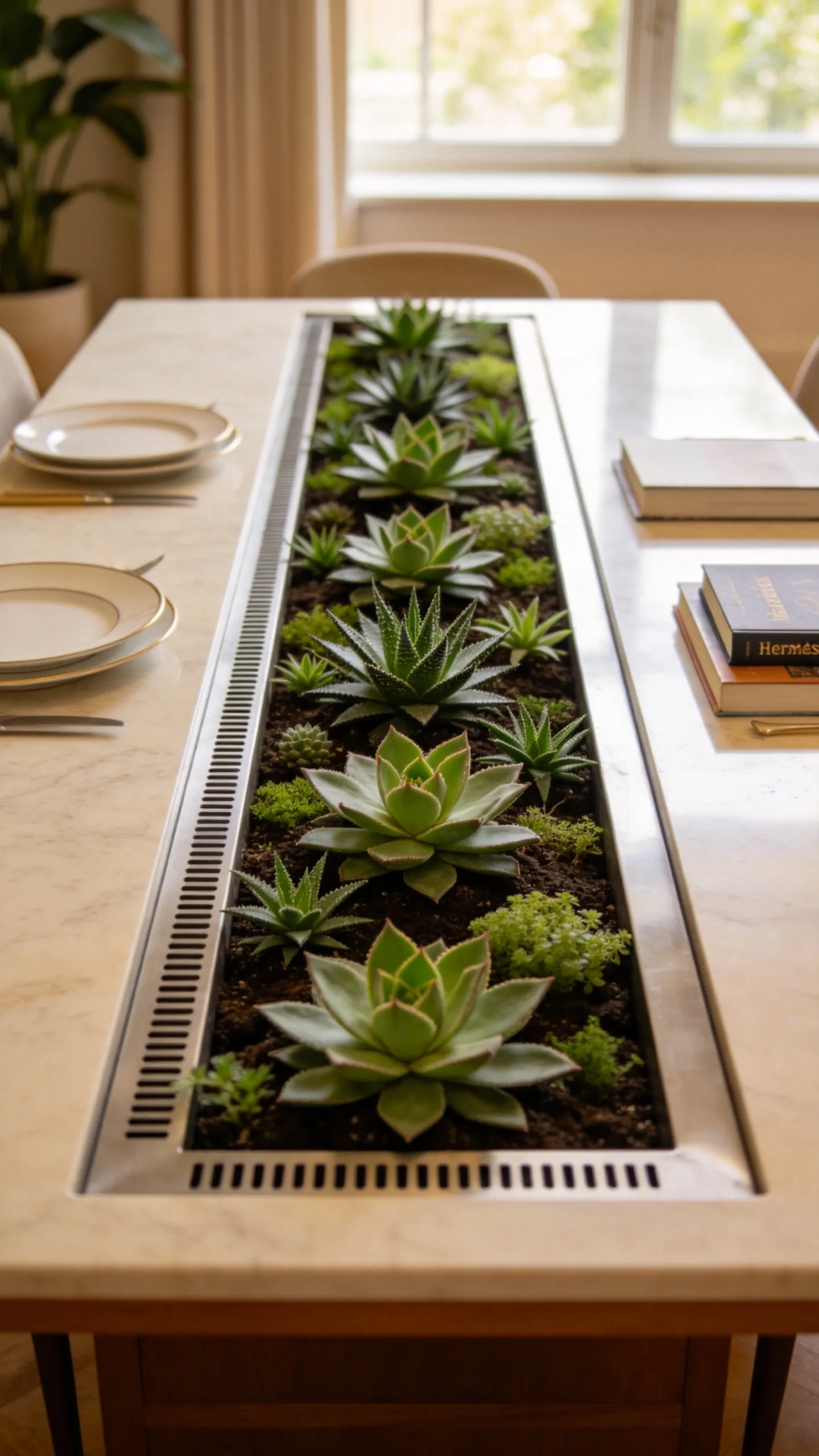 4. Long Trough Centerpiece