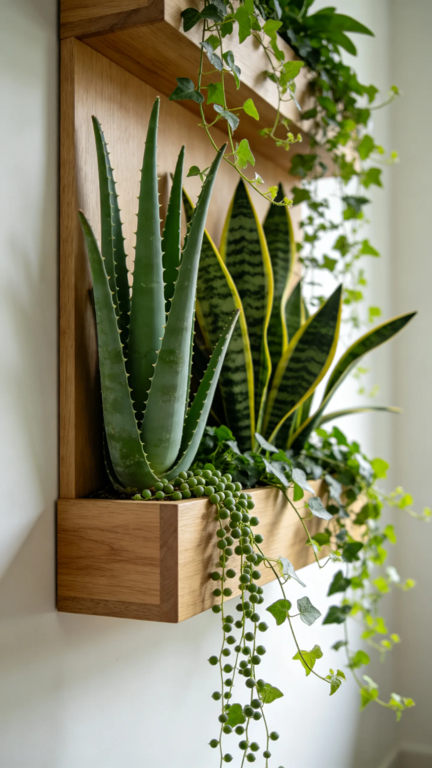 11. Mix Trailing Vines With Upright Plants
