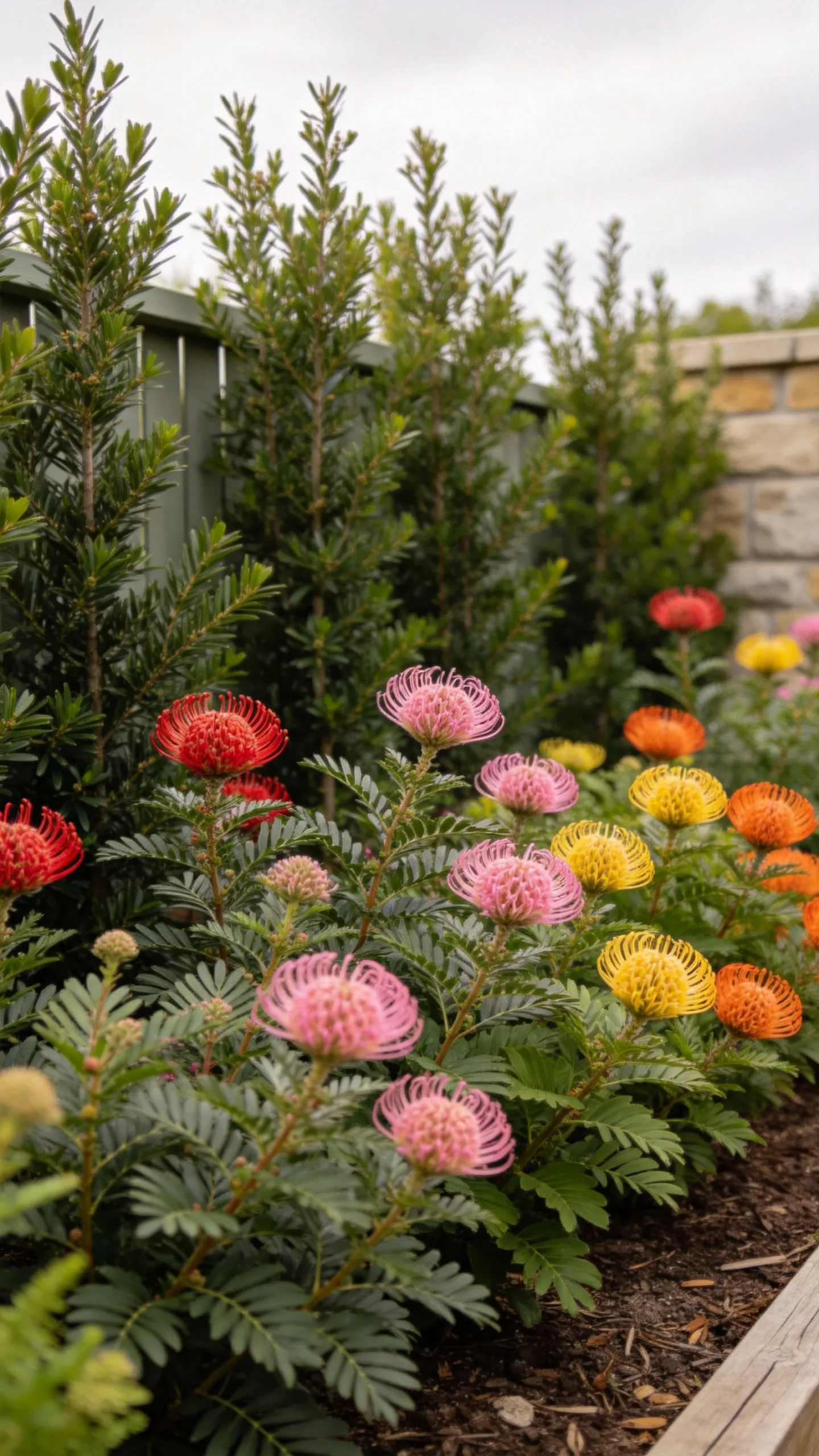 3. Plant a Mixed Grevillea Privacy Screen