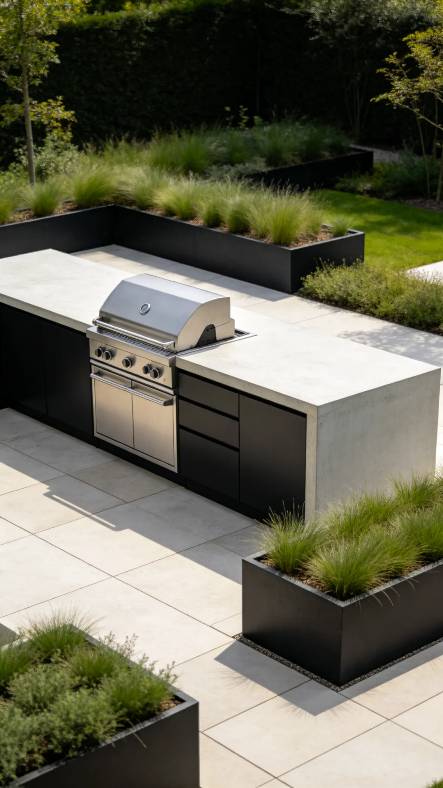 10. Use Concrete Countertops for a Modern Look