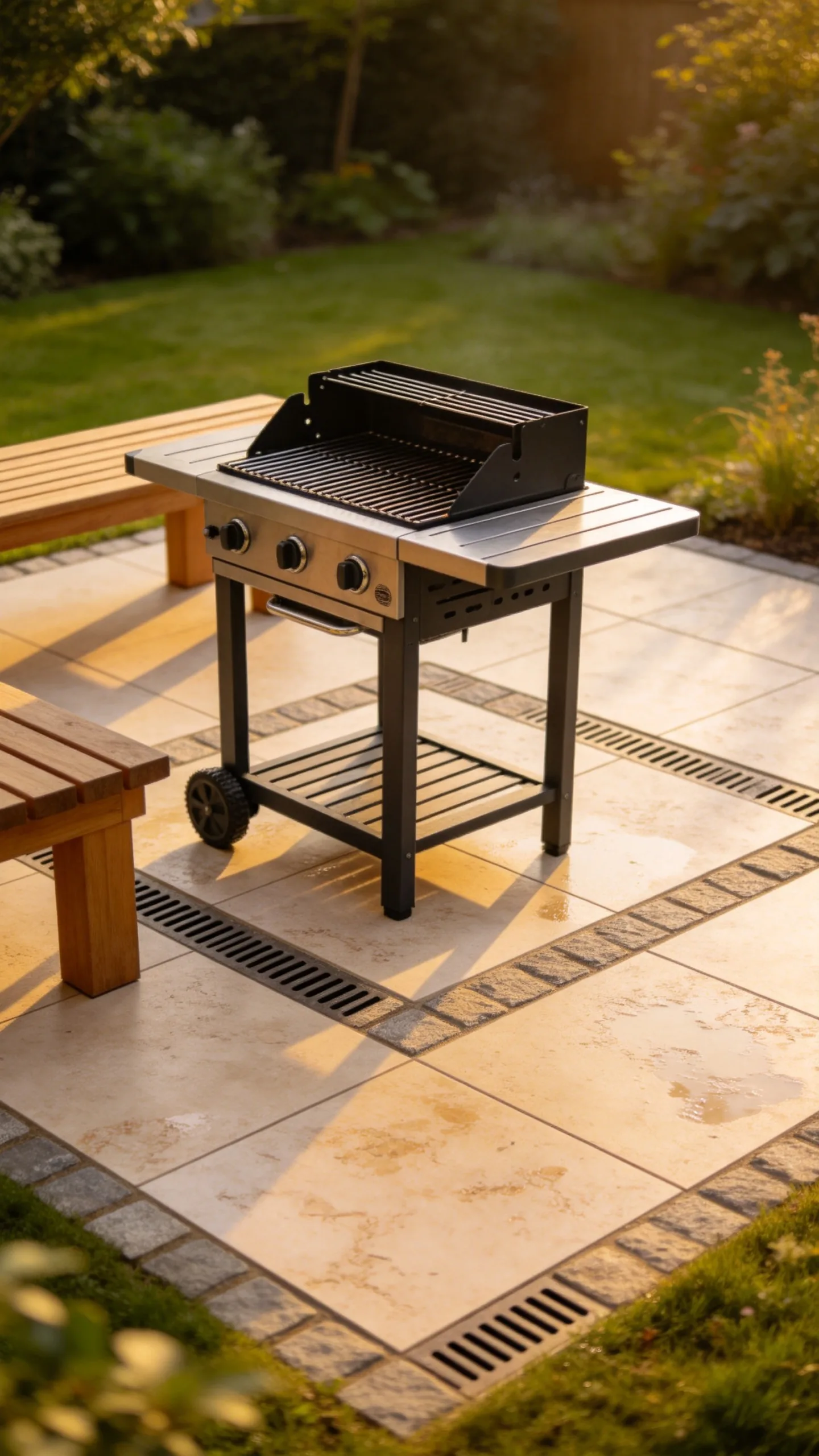 5. Add a Paved Grill Patio