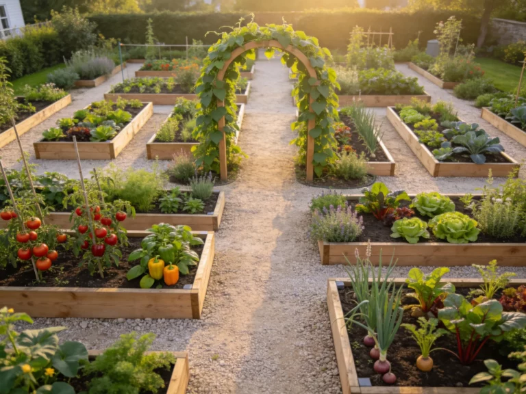 25 Raised Bed Vegetable Patch Design Ideas for Neat Garden Layouts