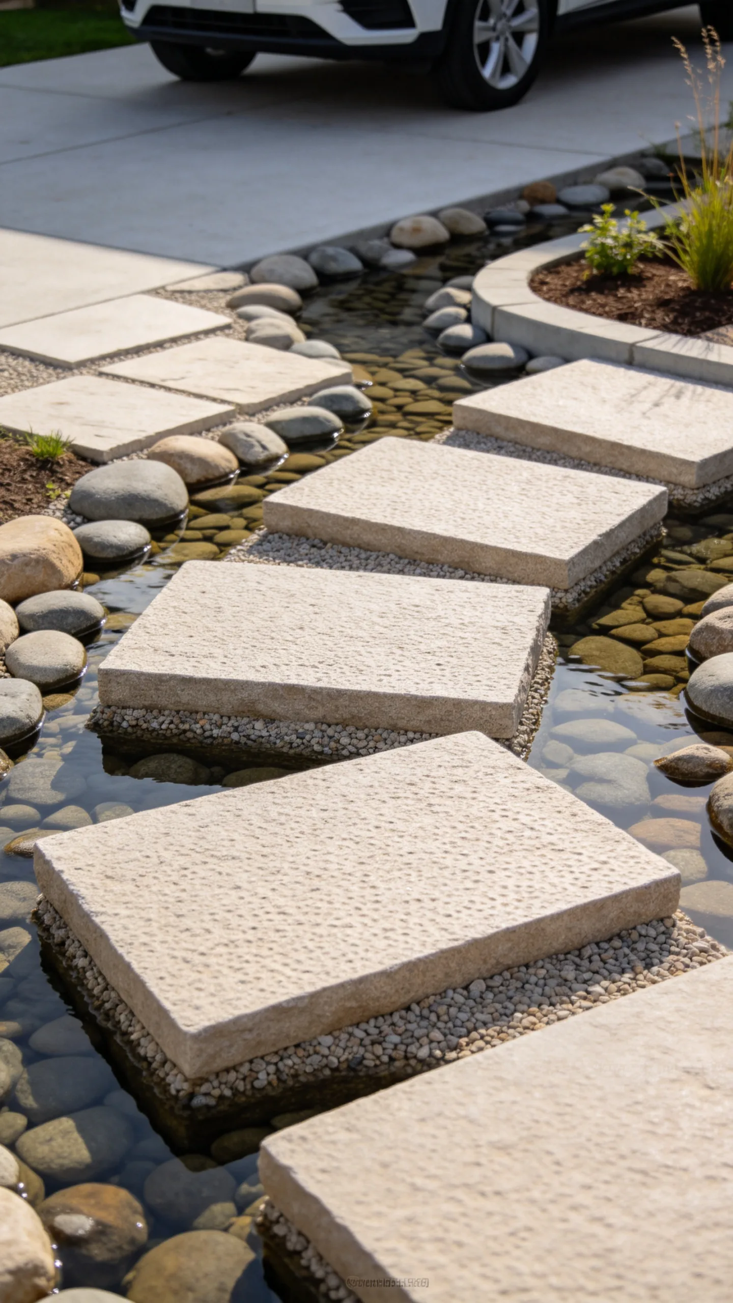 16. Rock River Bed with Large Crossing Stones