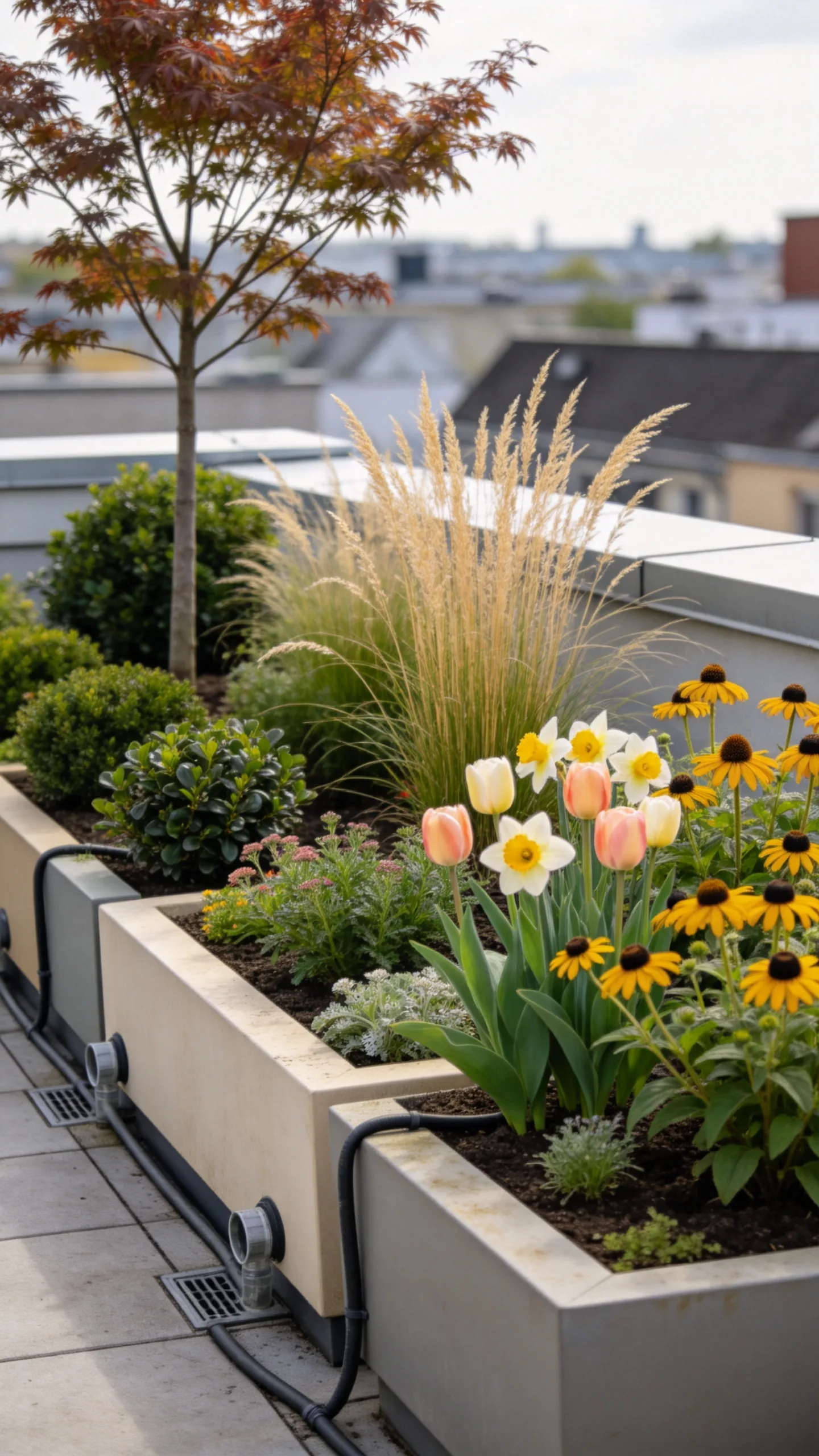 23. Arrange a Four-Season Container Border