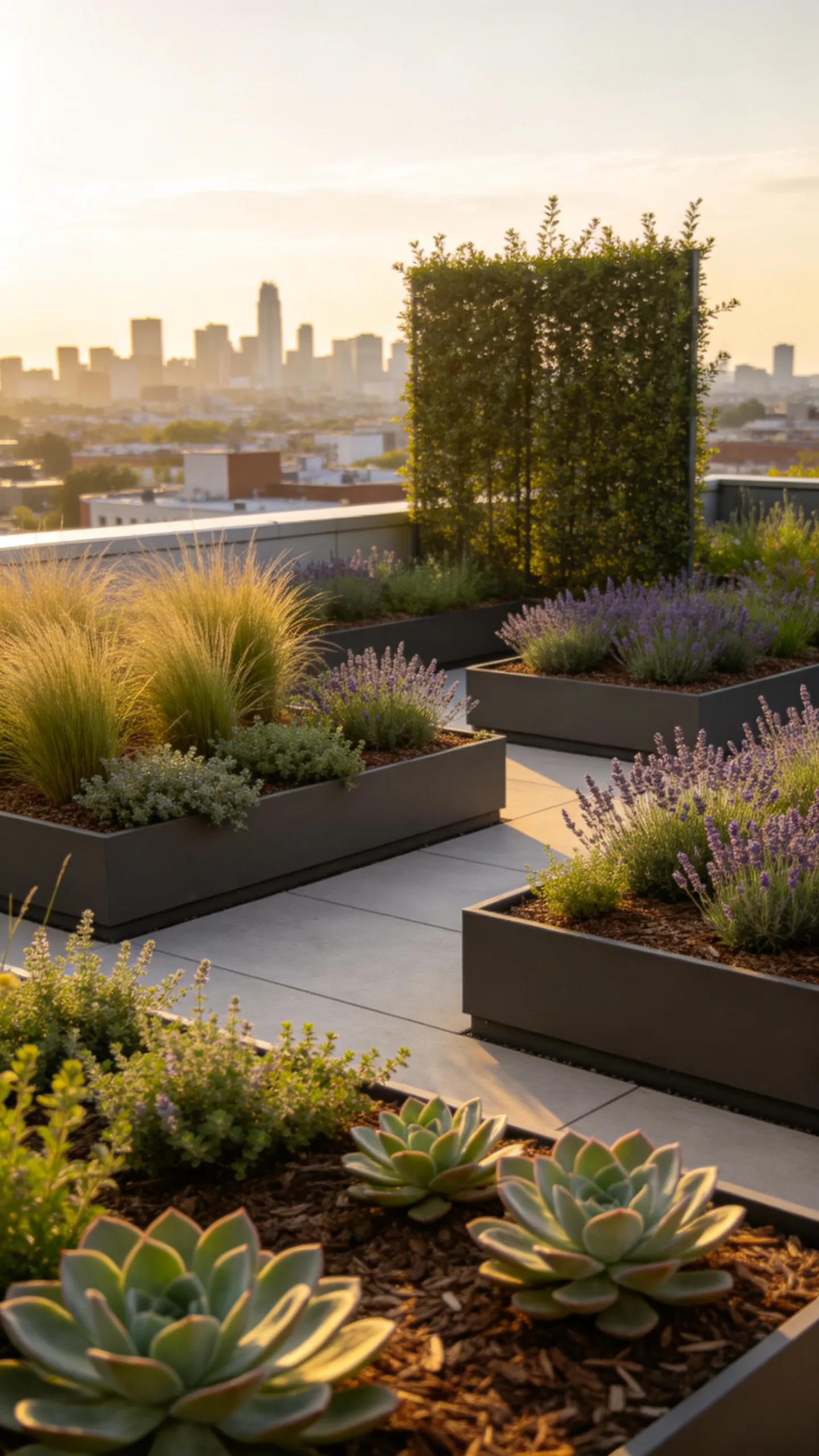 12. Frame the Skyline With Low Planting