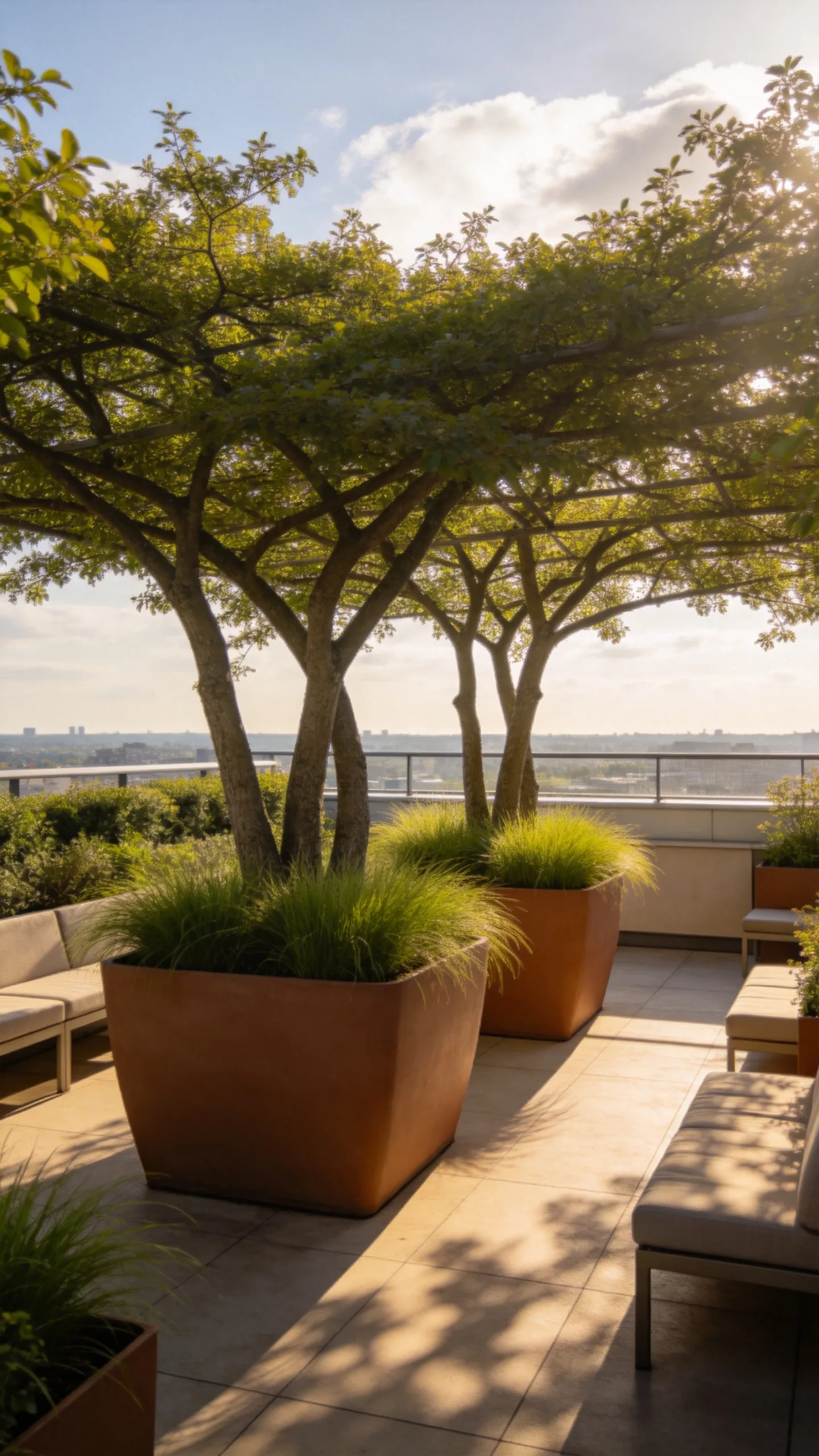 21. Create a Soft Screen With Multi-Stem Trees