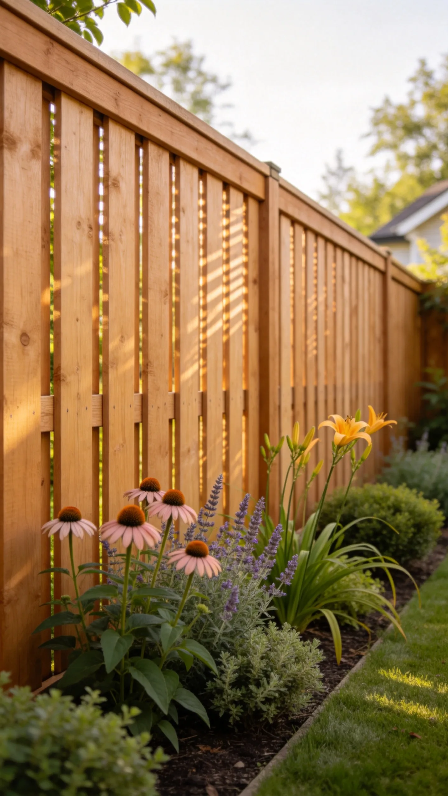 4. Shadowbox Fence For Shared Boundaries