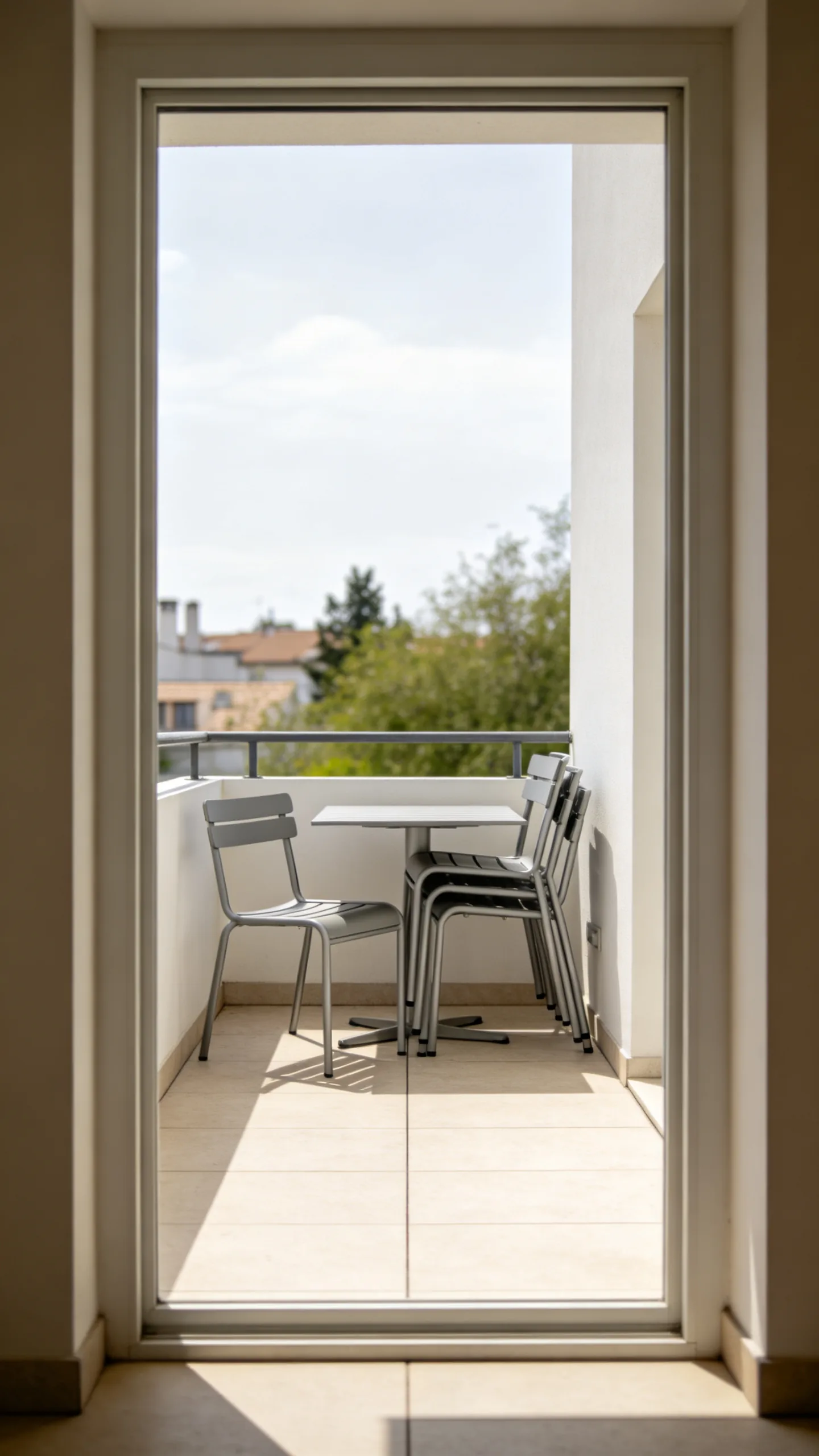 11. Replace Bulky Chairs With Stackable Seating