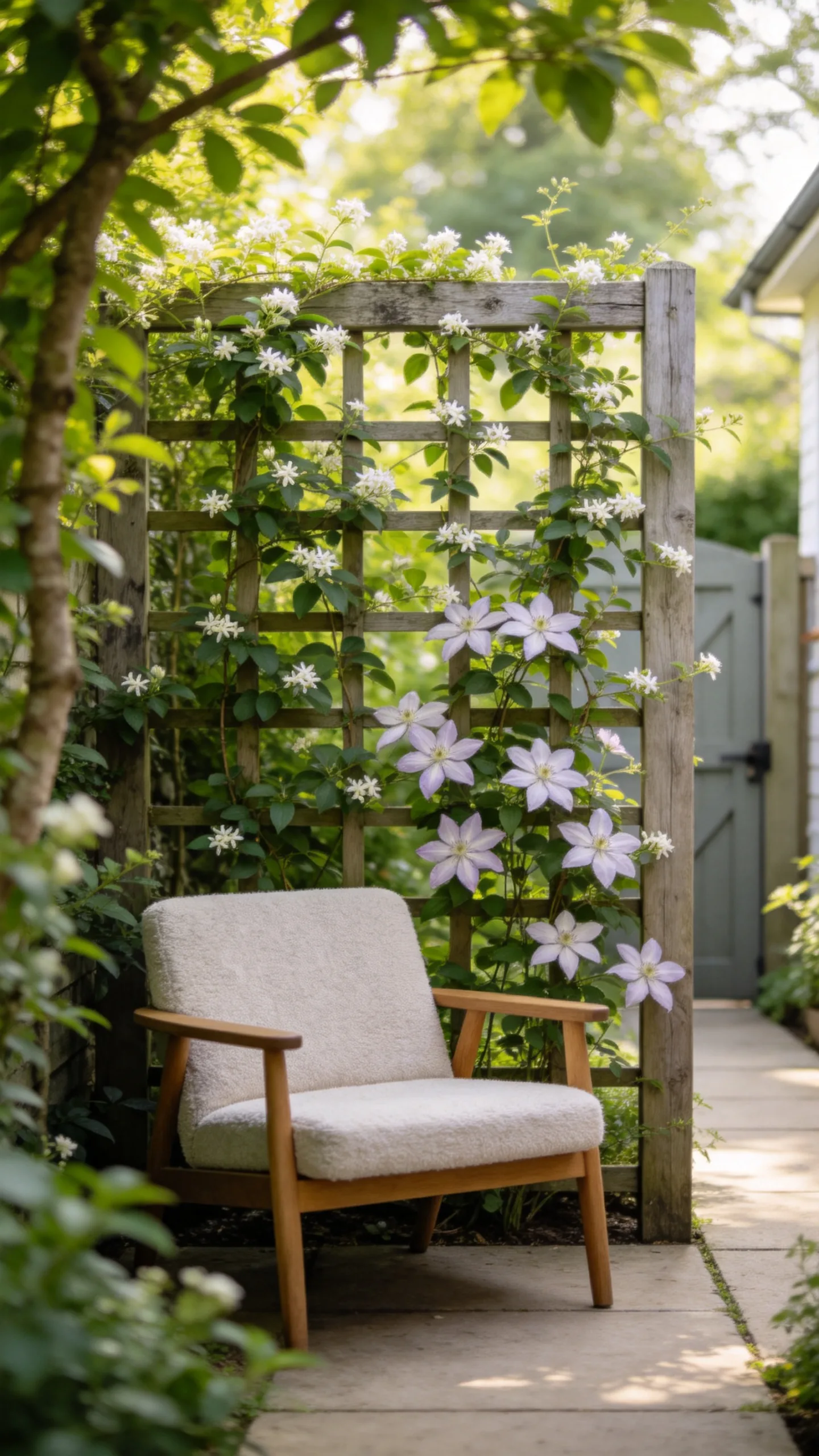 8. Grow a Living Privacy Screen