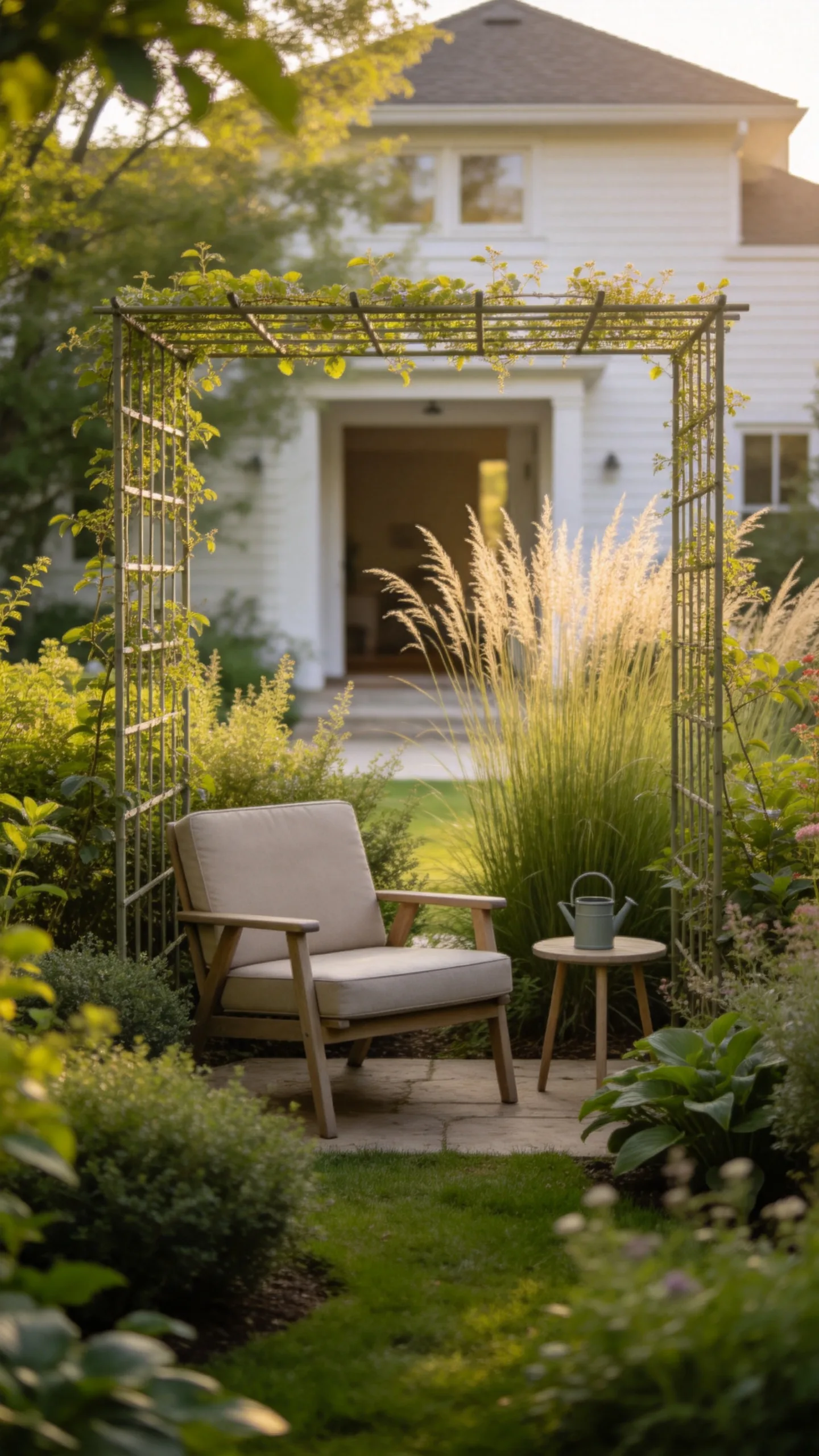 2. Build a Secluded Seating Nook