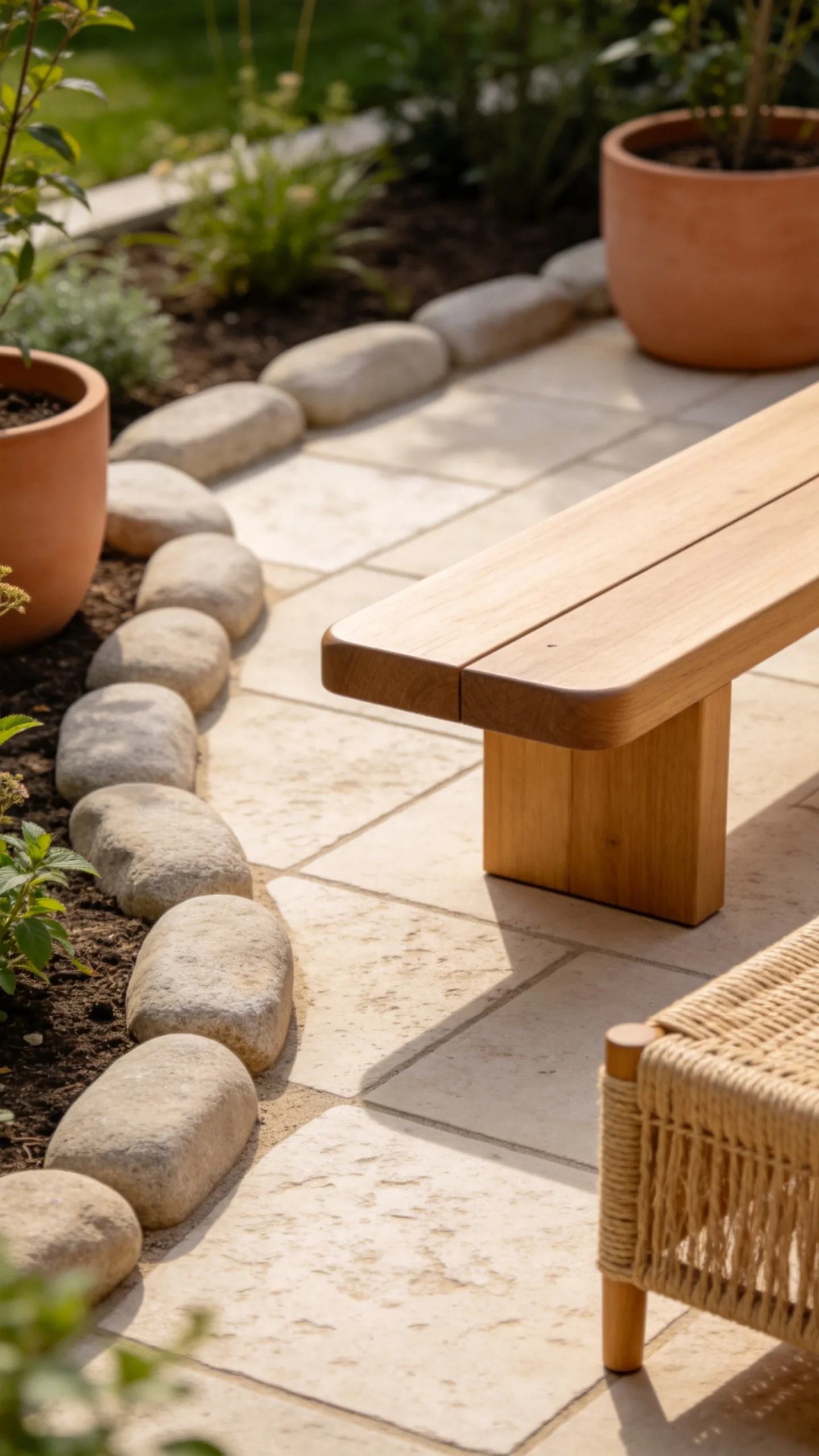 18. Incorporate Smooth Natural Materials