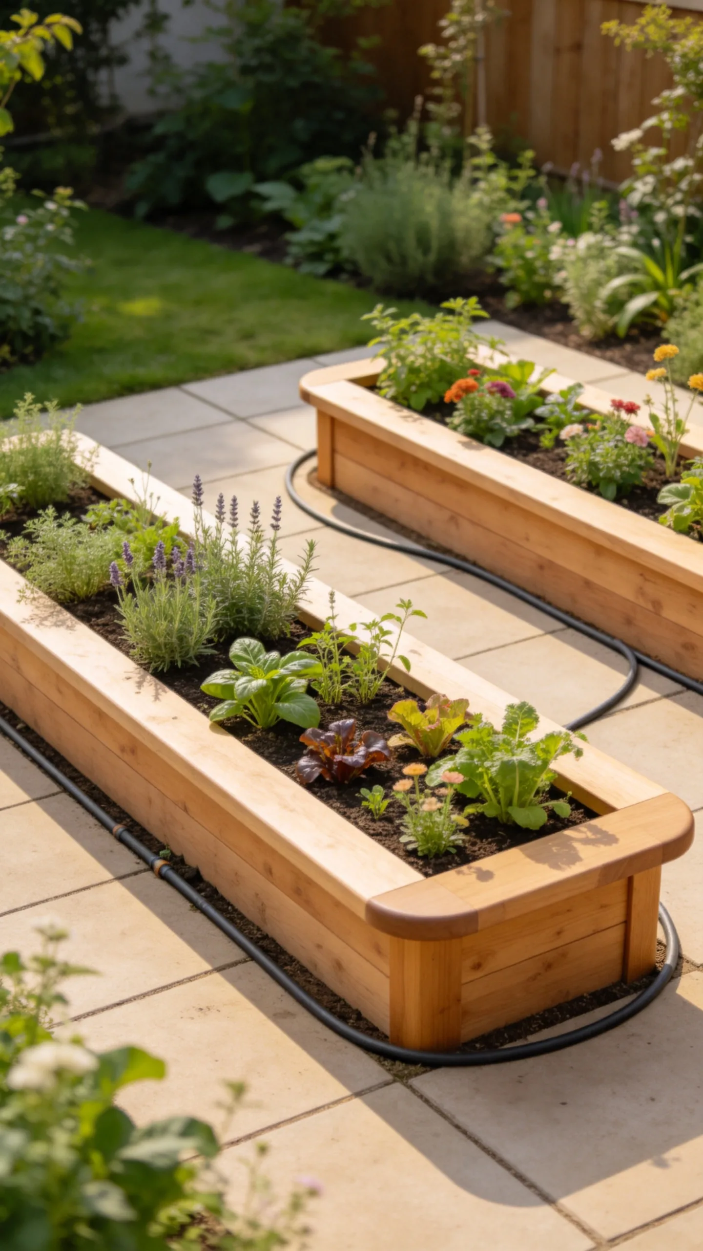 6. Install Waist-High Raised Planting Beds