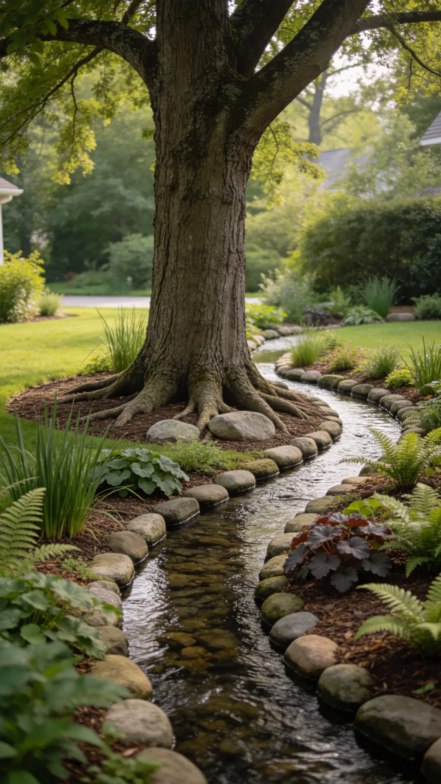 11. Tree-Centered Rock River Bend