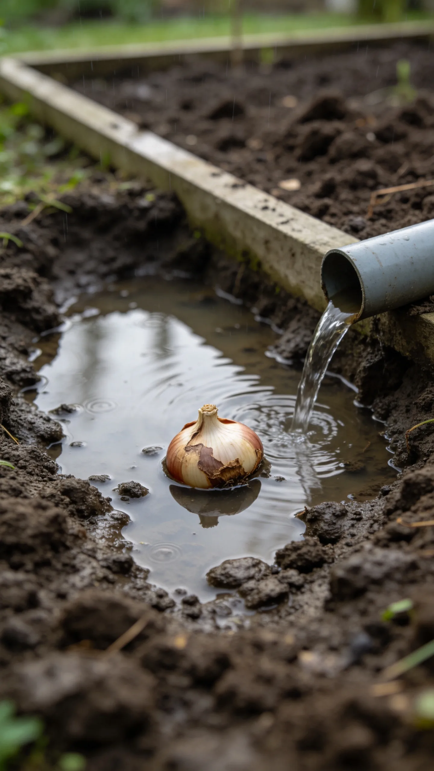 3. Choosing a Poorly Drained Location