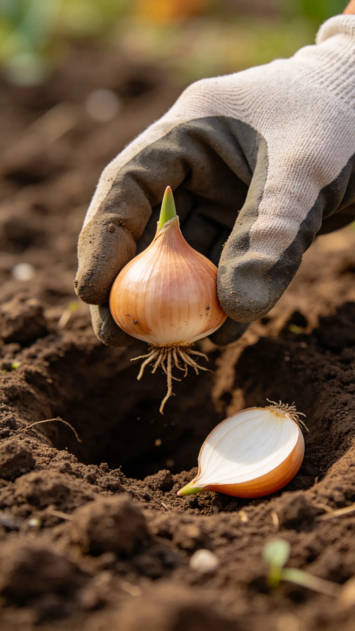 7. Setting the Bulbs Upside Down