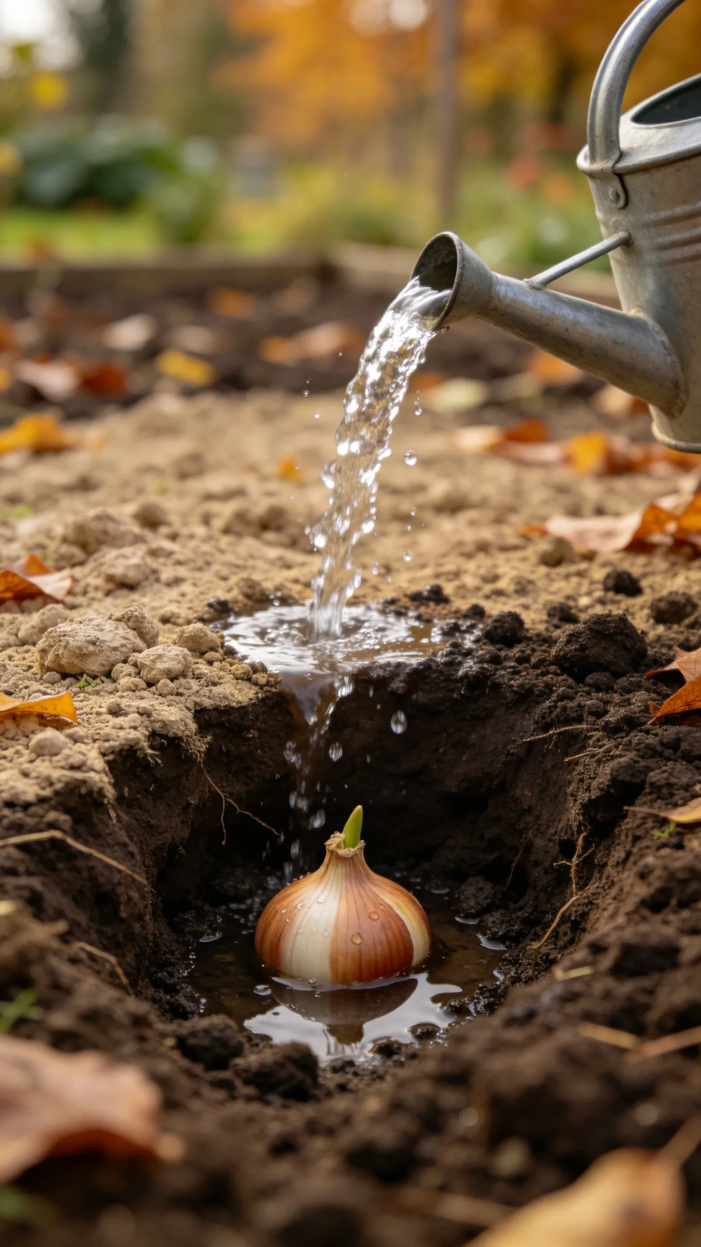 14. Failing to Water After Planting