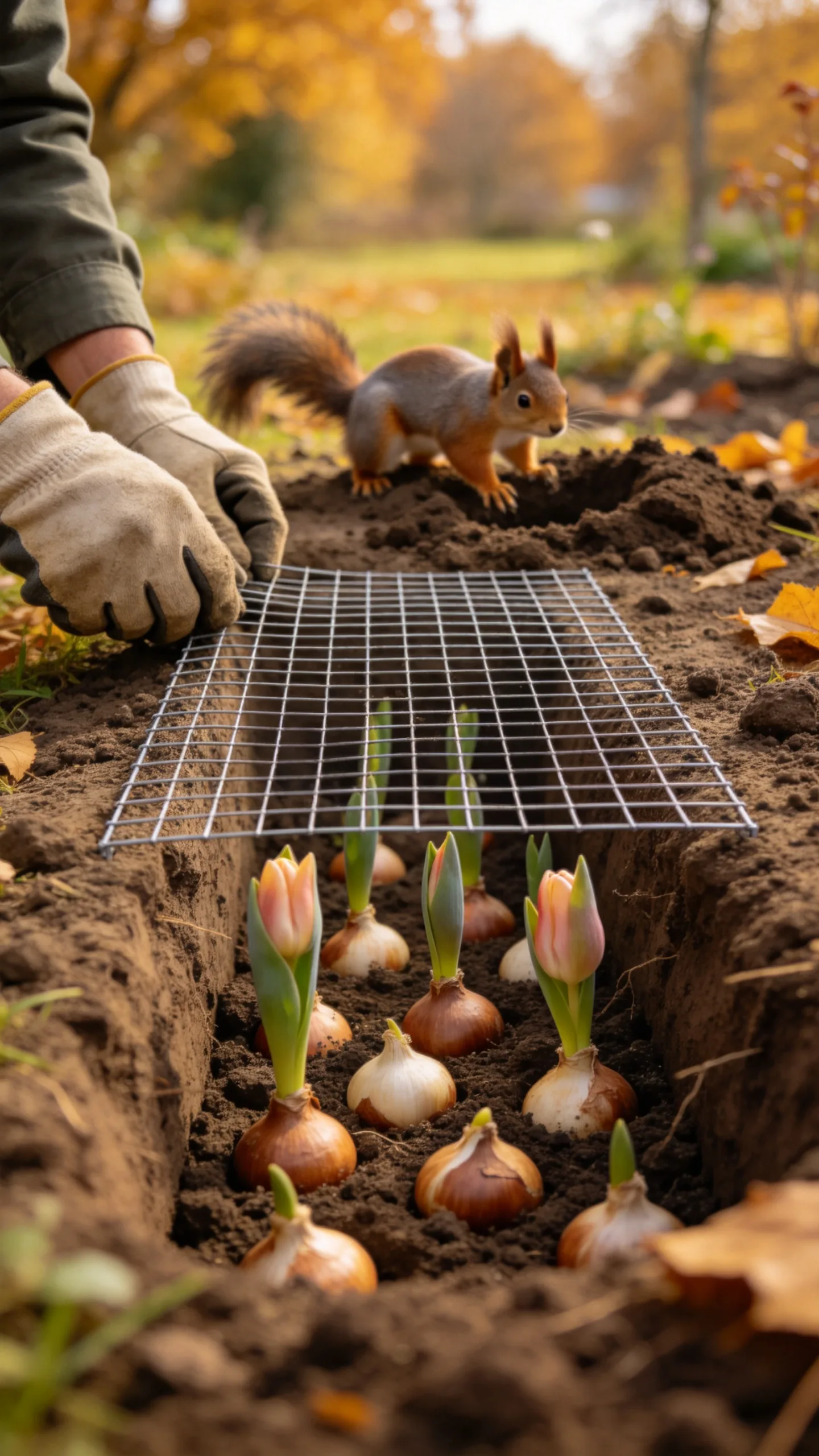 16. Forgetting to Protect Bulbs From Animals
