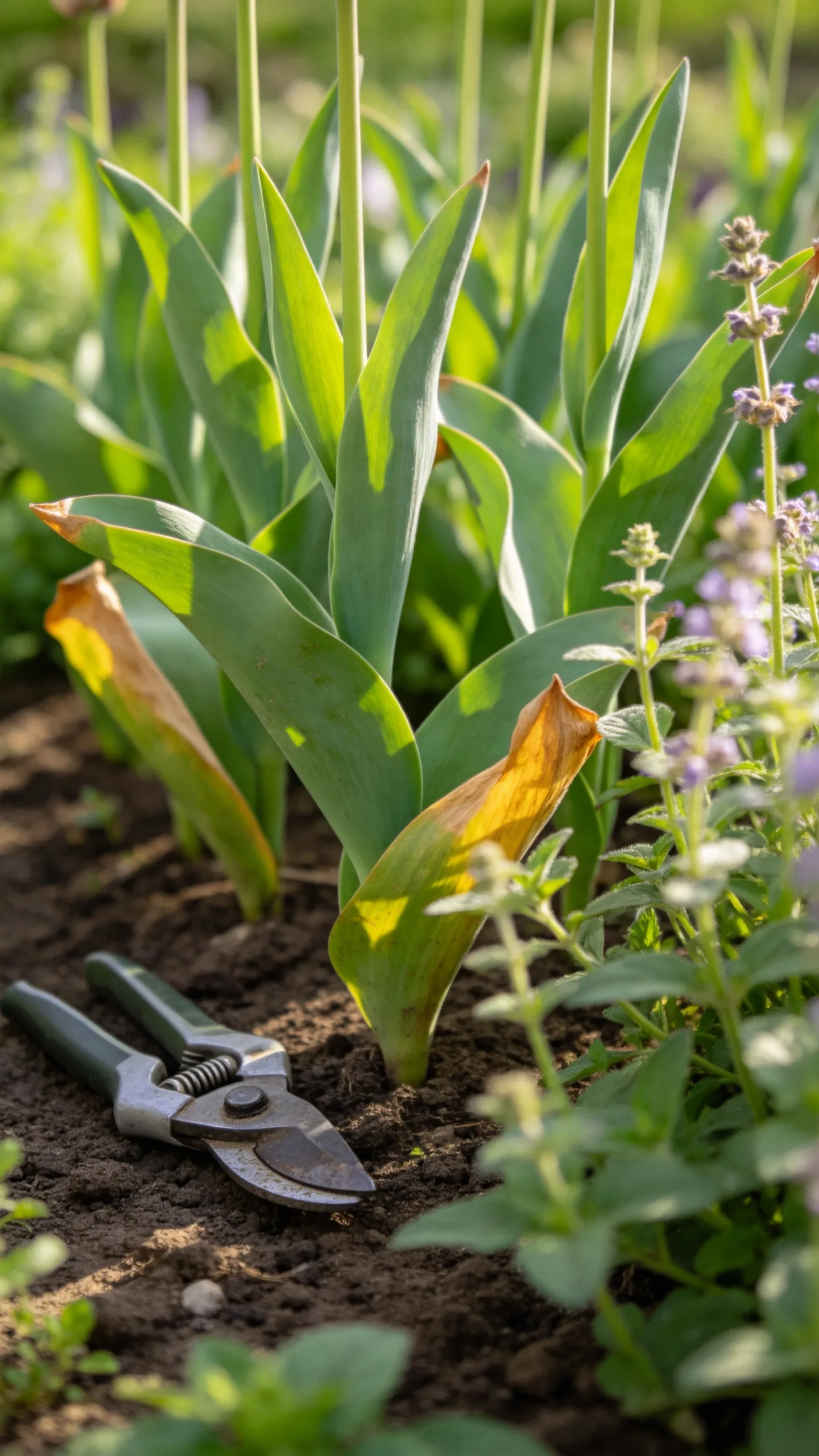 17. Cutting Tulip Foliage Down Too Soon